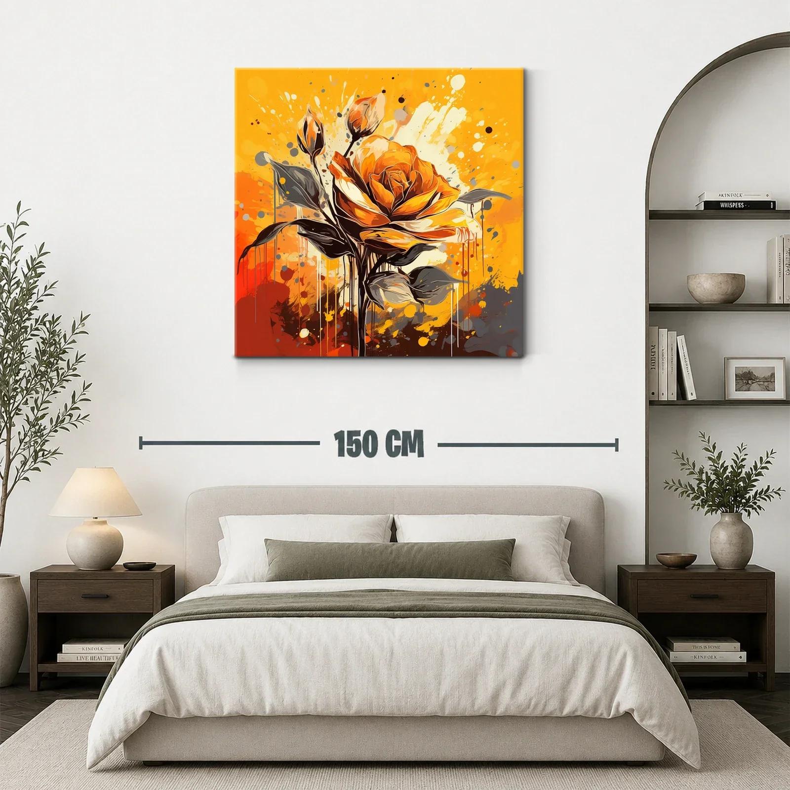 Rosa vibrante en tonos cálidos y contrastes intensos — miniatura 3