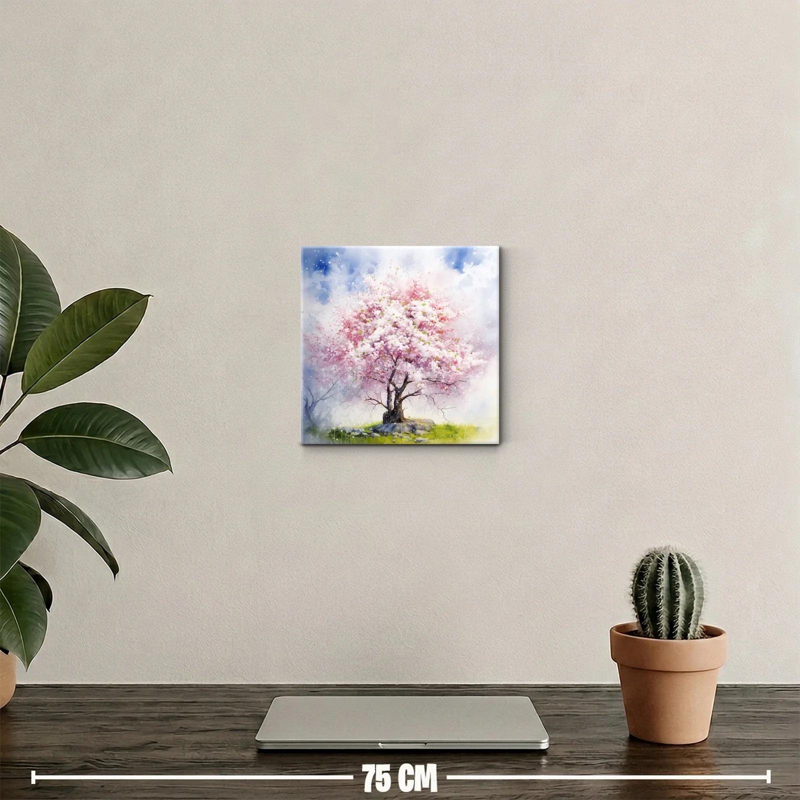 Árbol floreciente con tonos suaves y delicados — miniatura 2