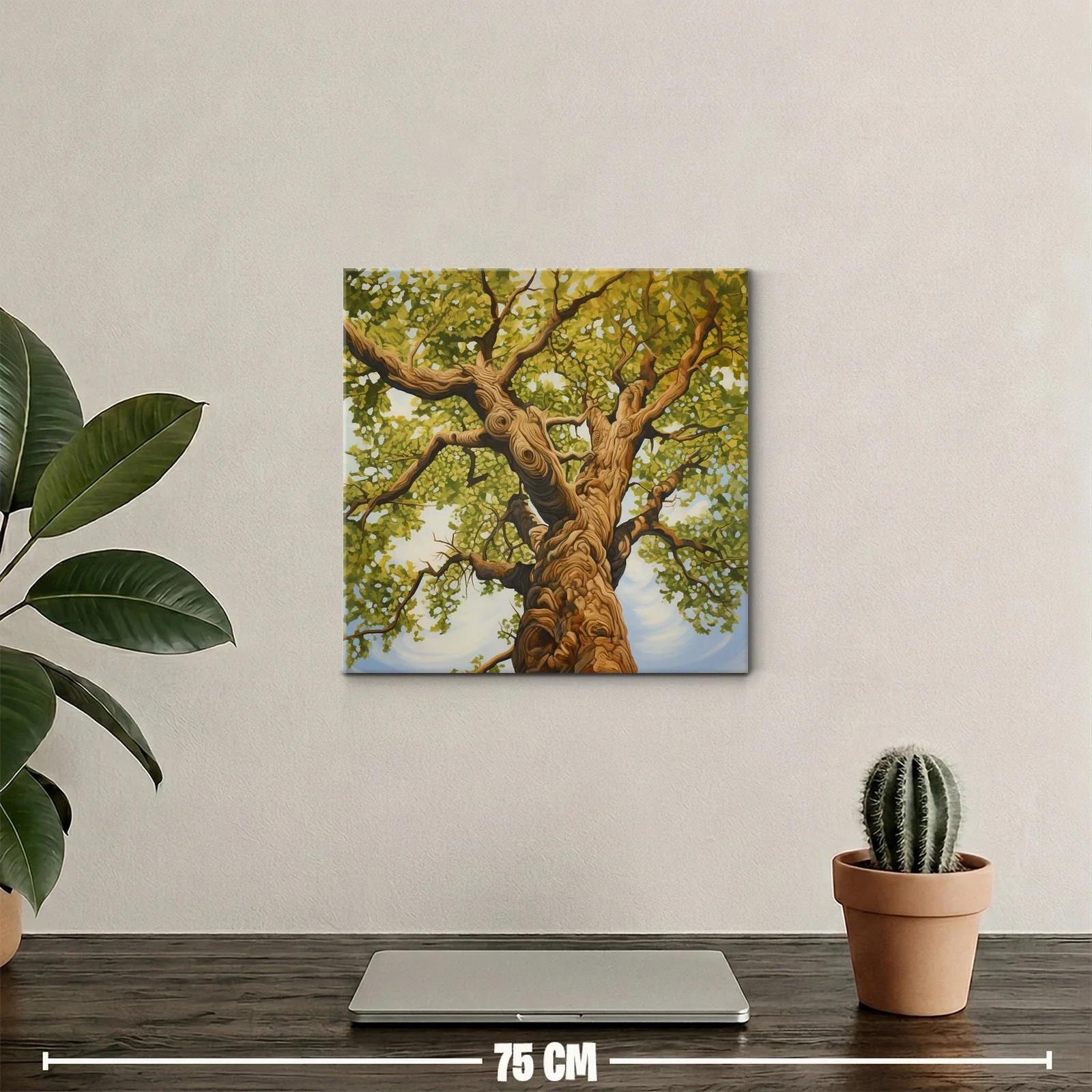 Impresionante perspectiva de árbol con follaje verde — miniatura 2