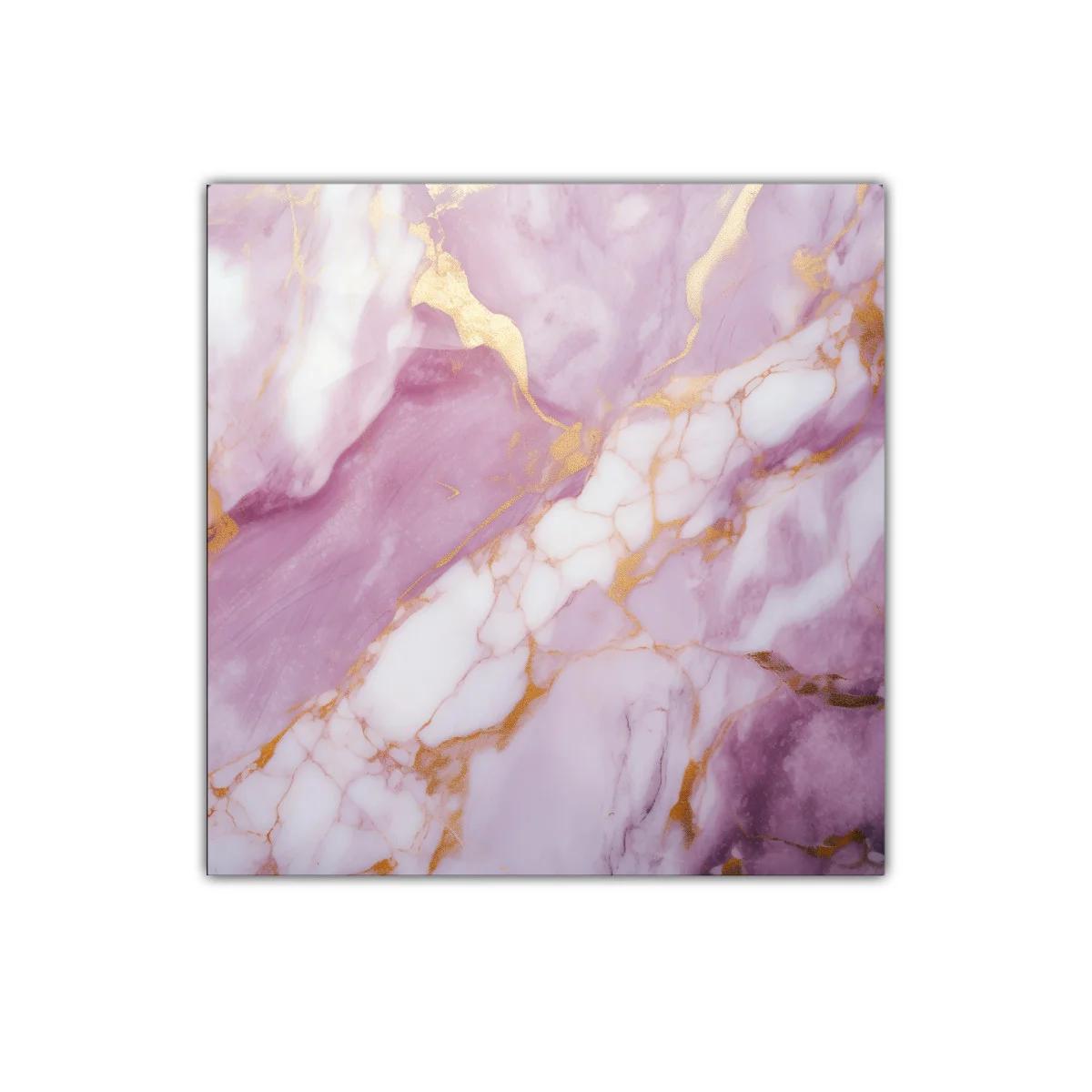 Elegancia en tonos malva con vetas doradas y blancas — imagen principal