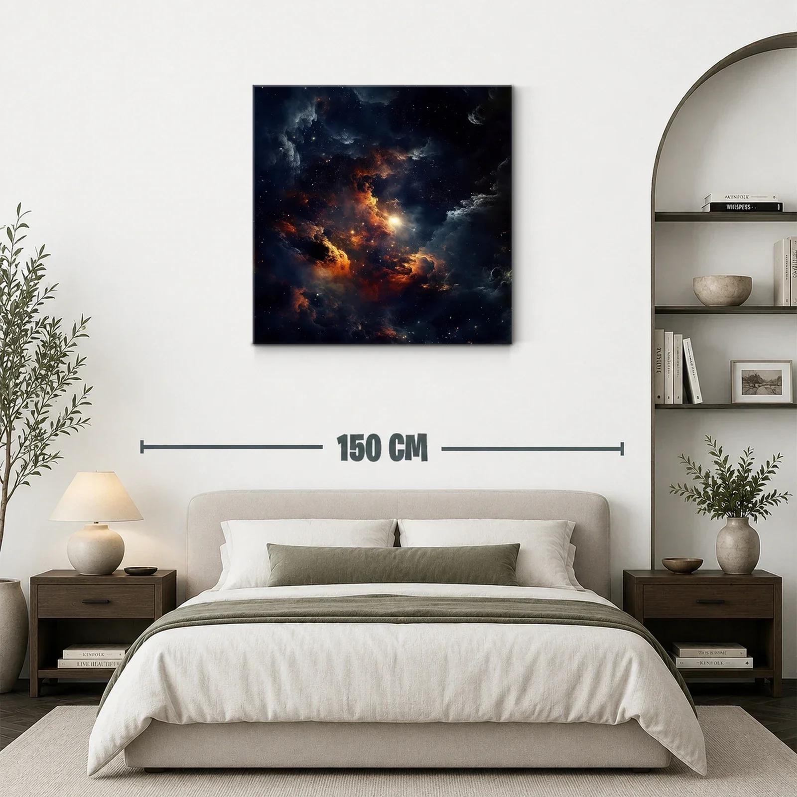 Cuadro Cósmico con Nebulosas y Estrellas Brillantes — miniatura 3