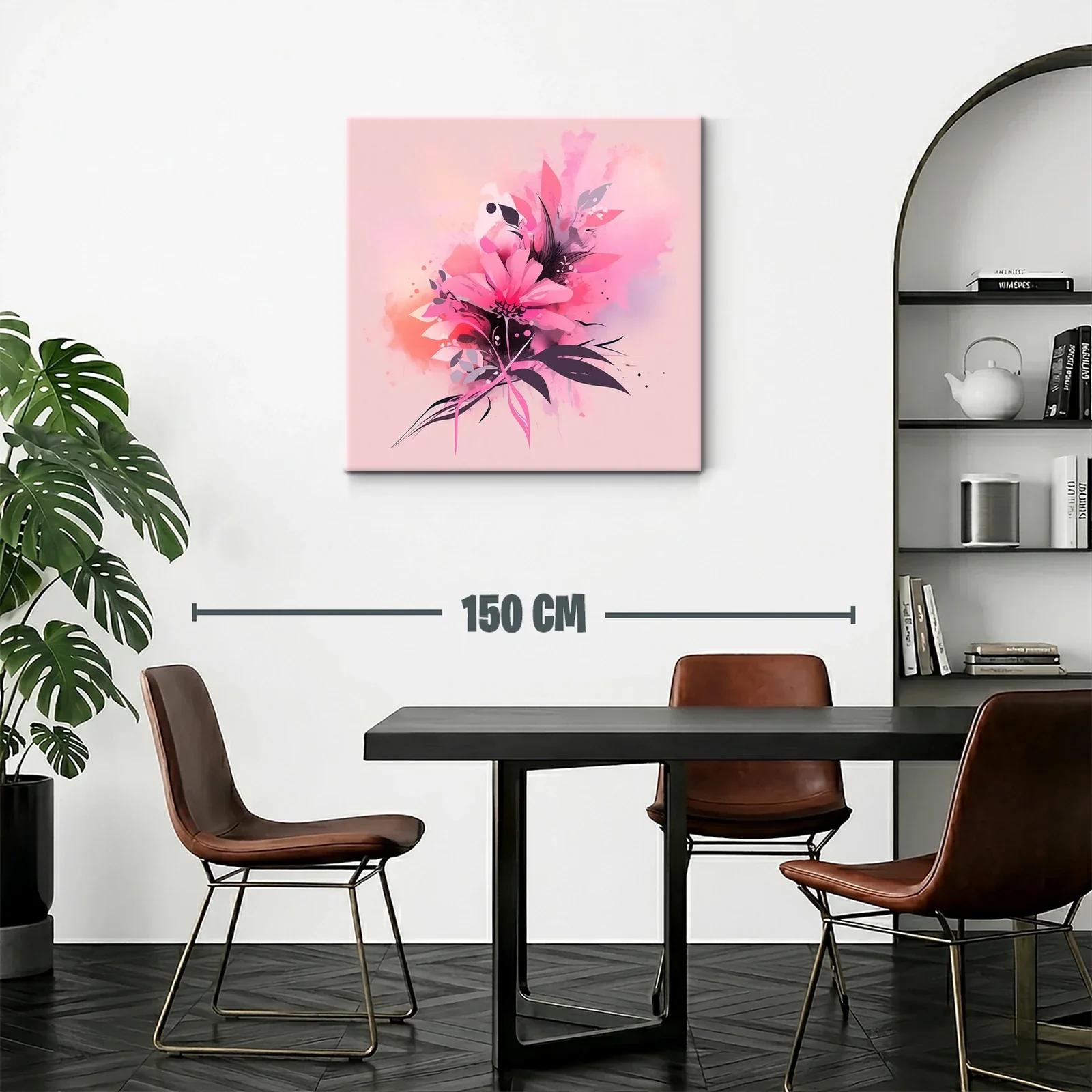 Composición Floral en Tonos Rosados y Lavanda — miniatura 2