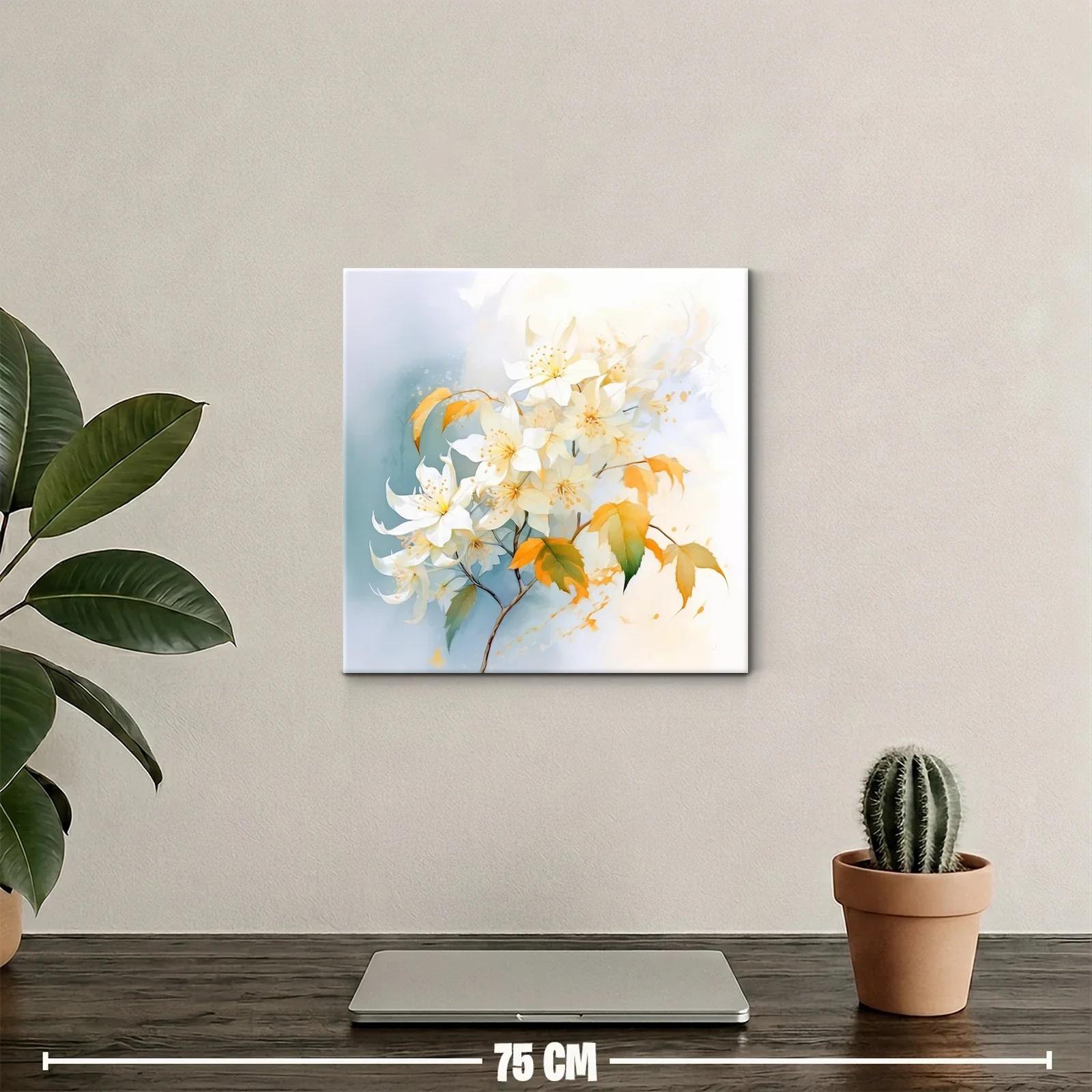 Ramo de flores delicadas con tonos cálidos y suaves — miniatura 2