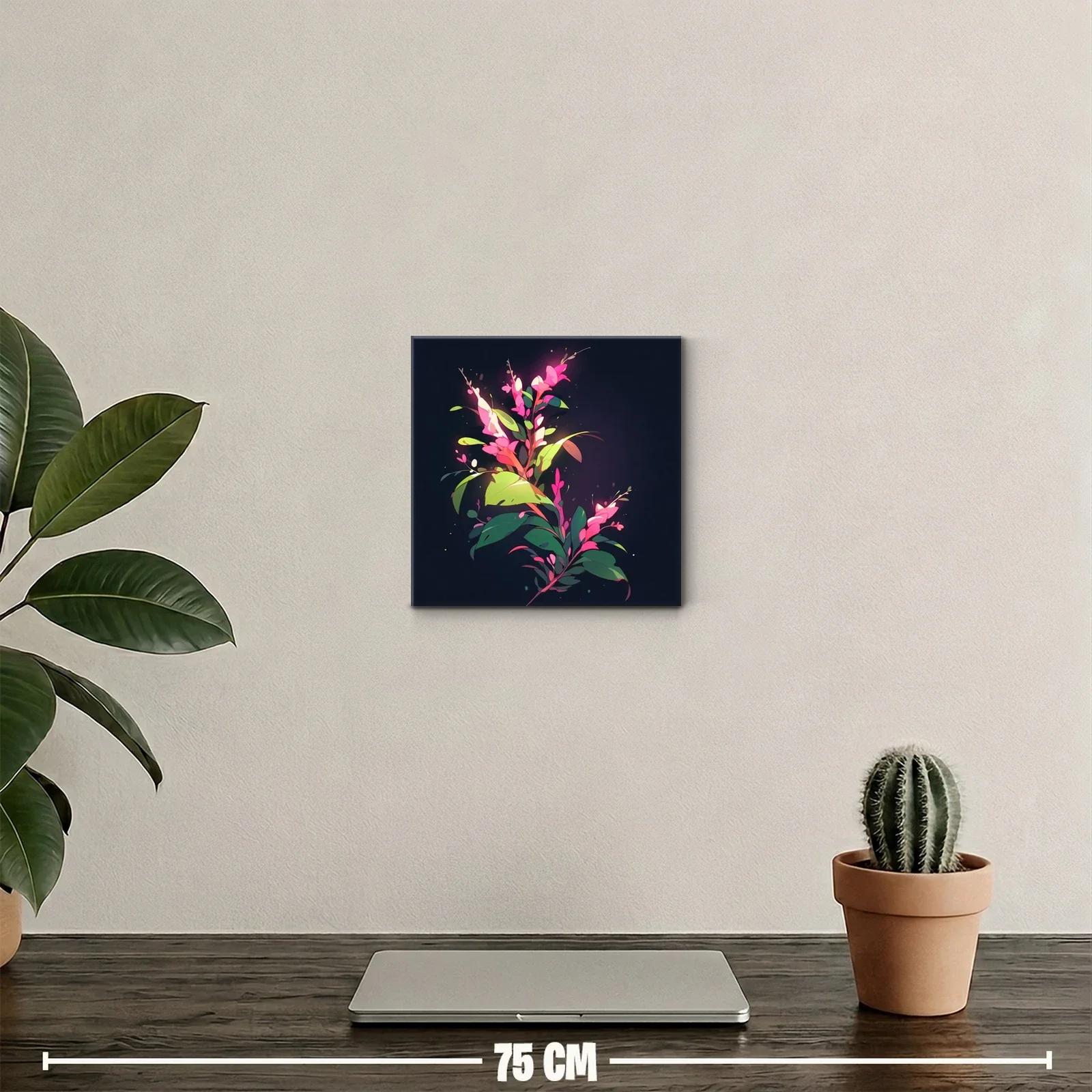 Rama Floral Vibrante con Destellos de Luz — miniatura 2