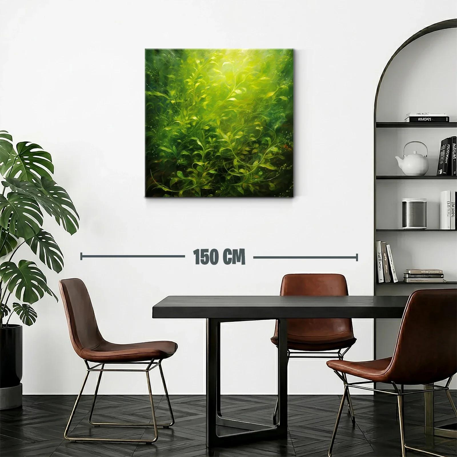 Explosión de tonos verdes con luz natural intensa — miniatura 2