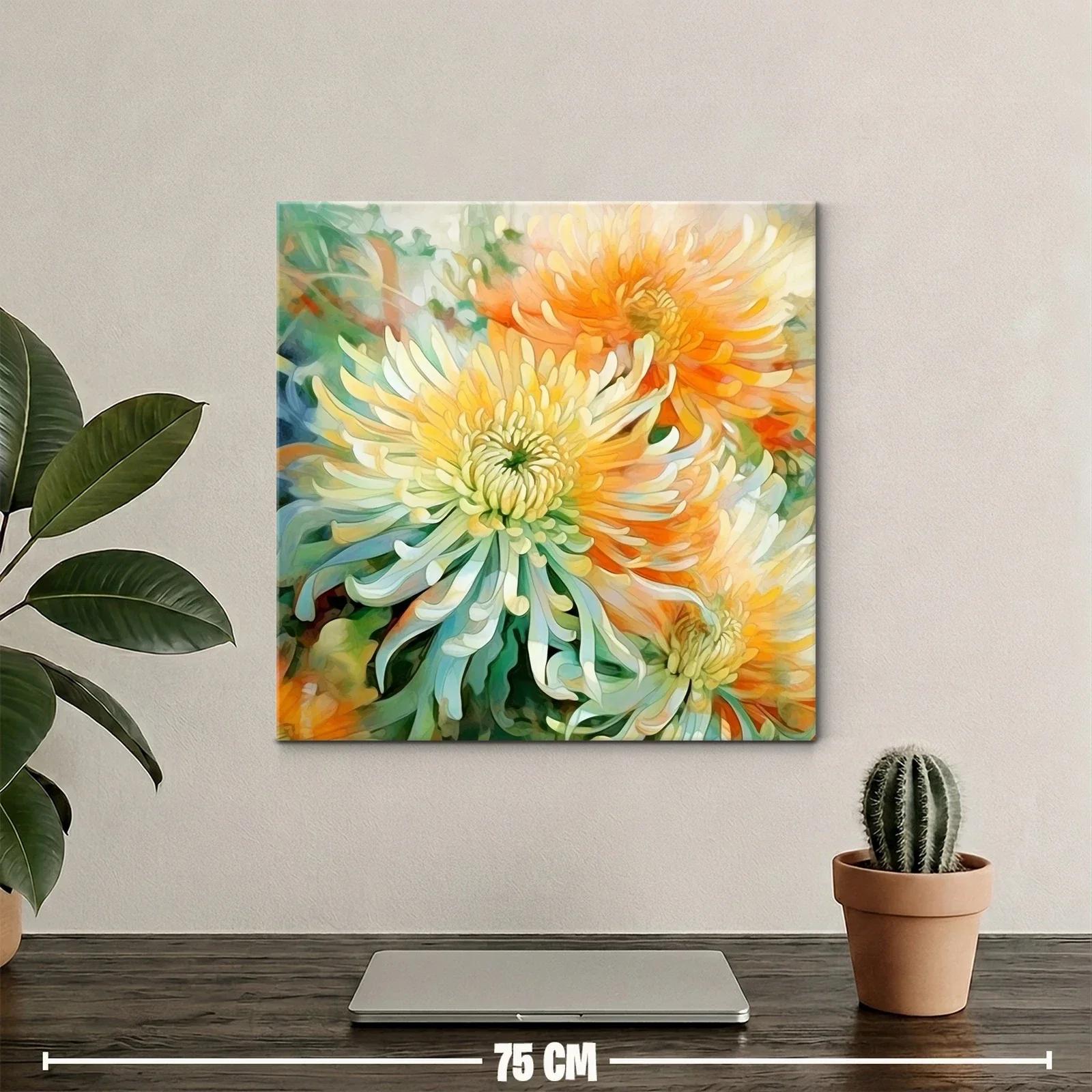 Explosión Floral en Amarillos y Naranjas Vibrantes — miniatura 2