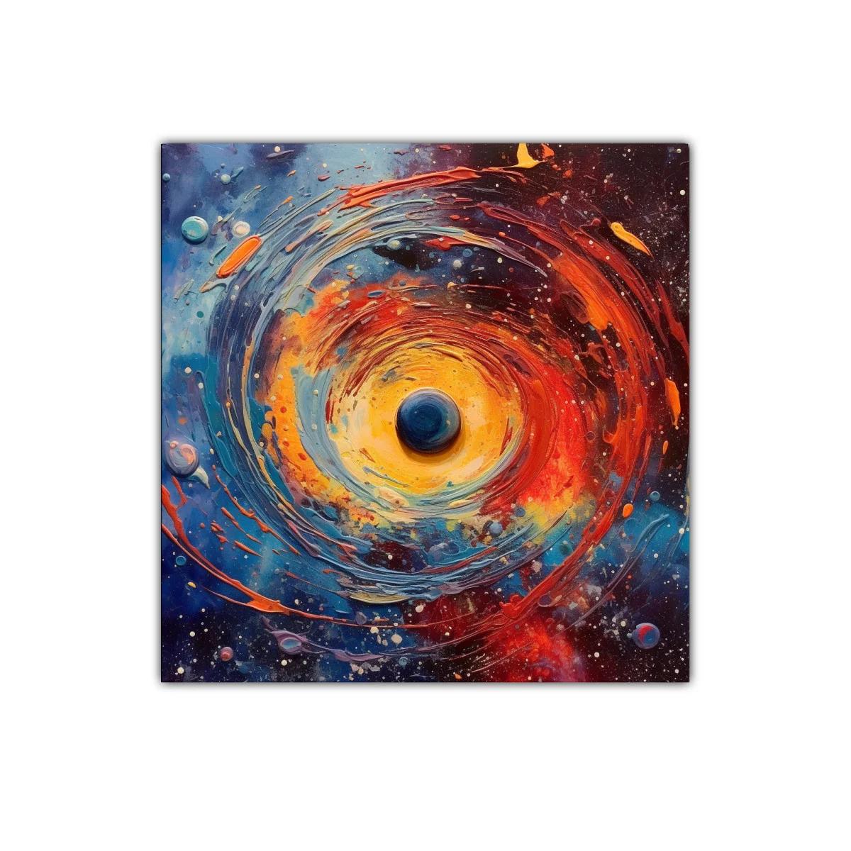 Explosión cósmica de colores vibrantes y dinámicos — imagen principal