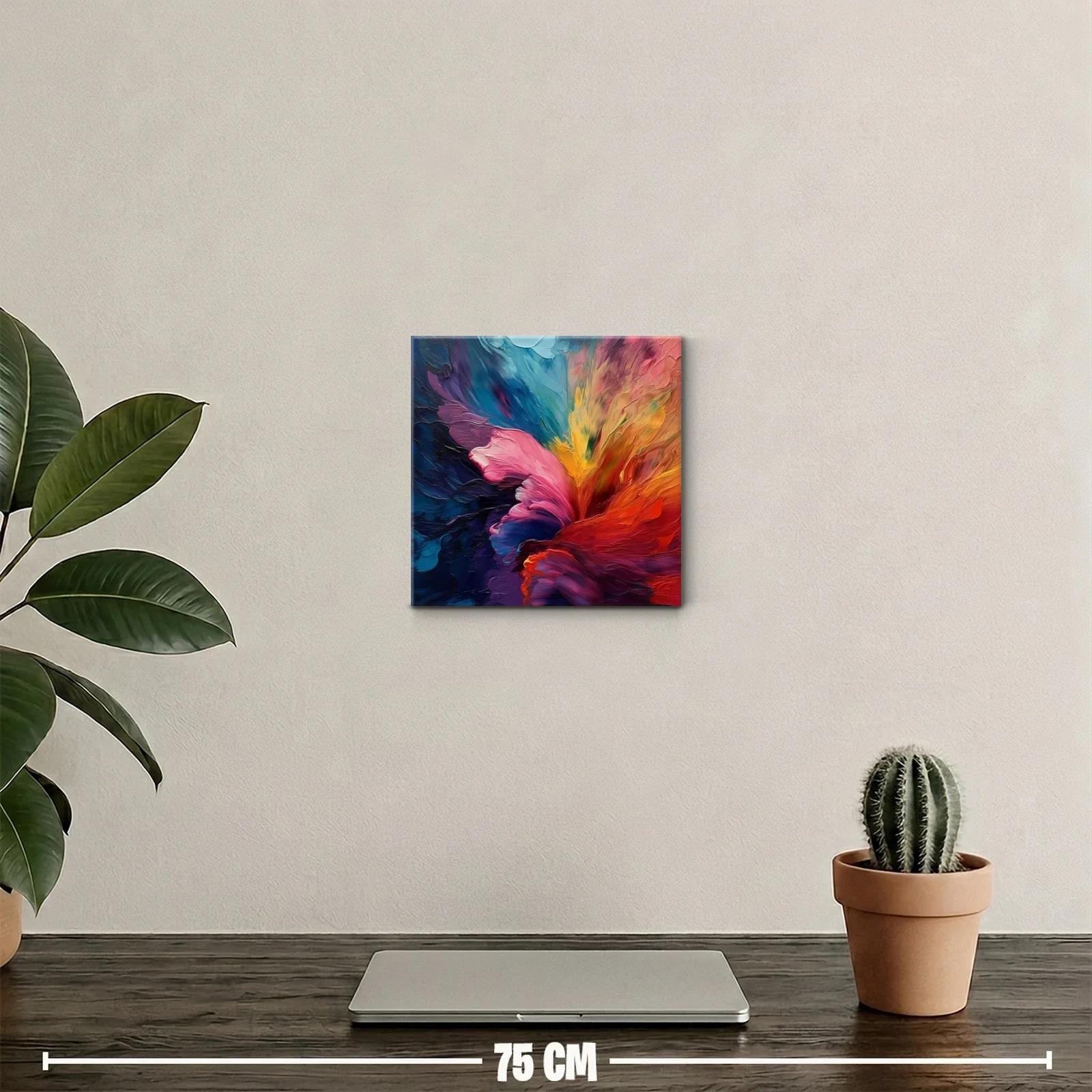 Explosión de color vibrante para paredes modernas — miniatura 2