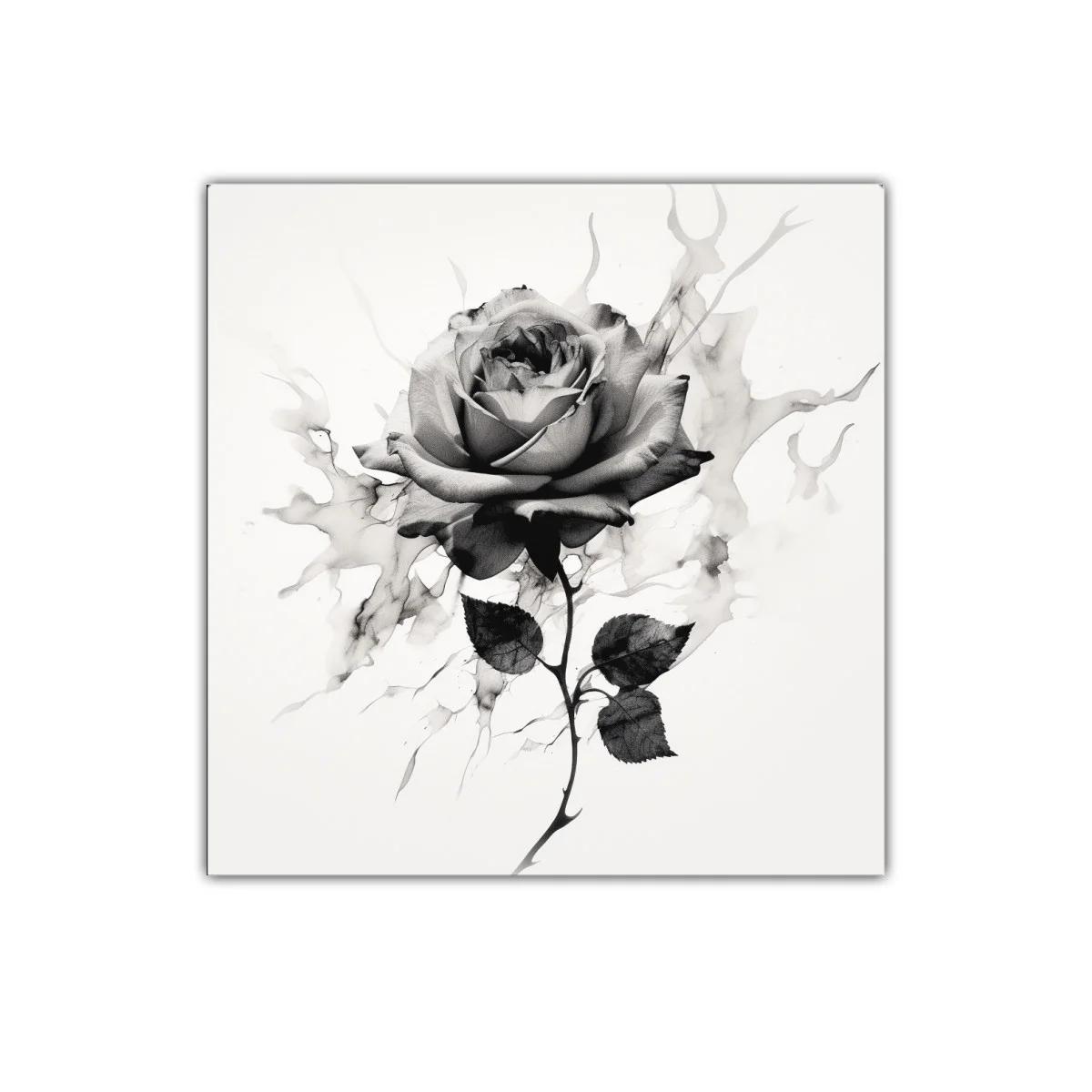 Elegancia atemporal de rosa en monocromo sutil — imagen principal