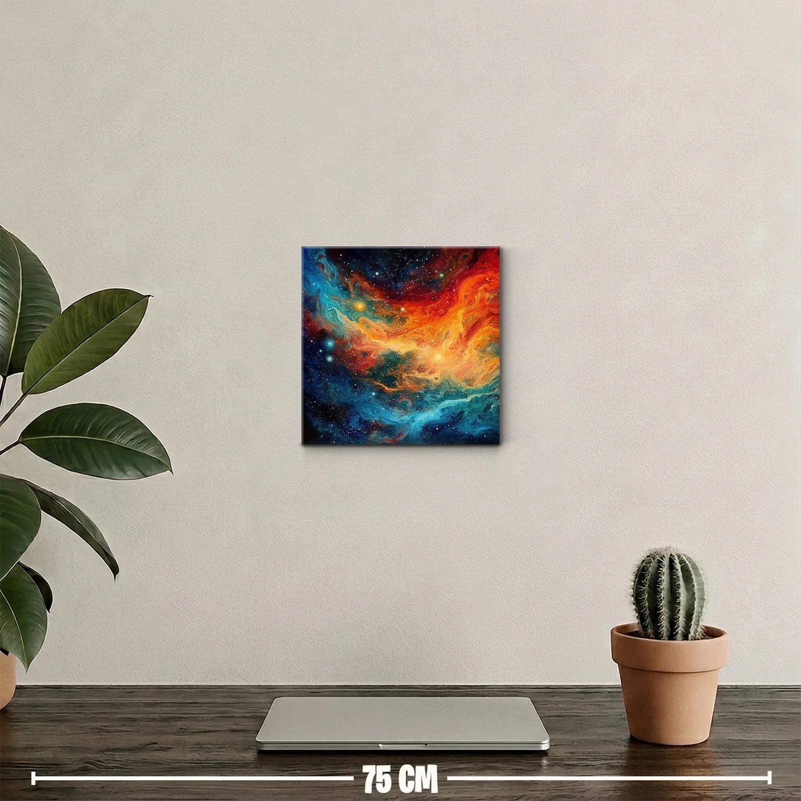 Explosión Cósmica de Colores Vibrantes en Espacio Abierto — miniatura 2