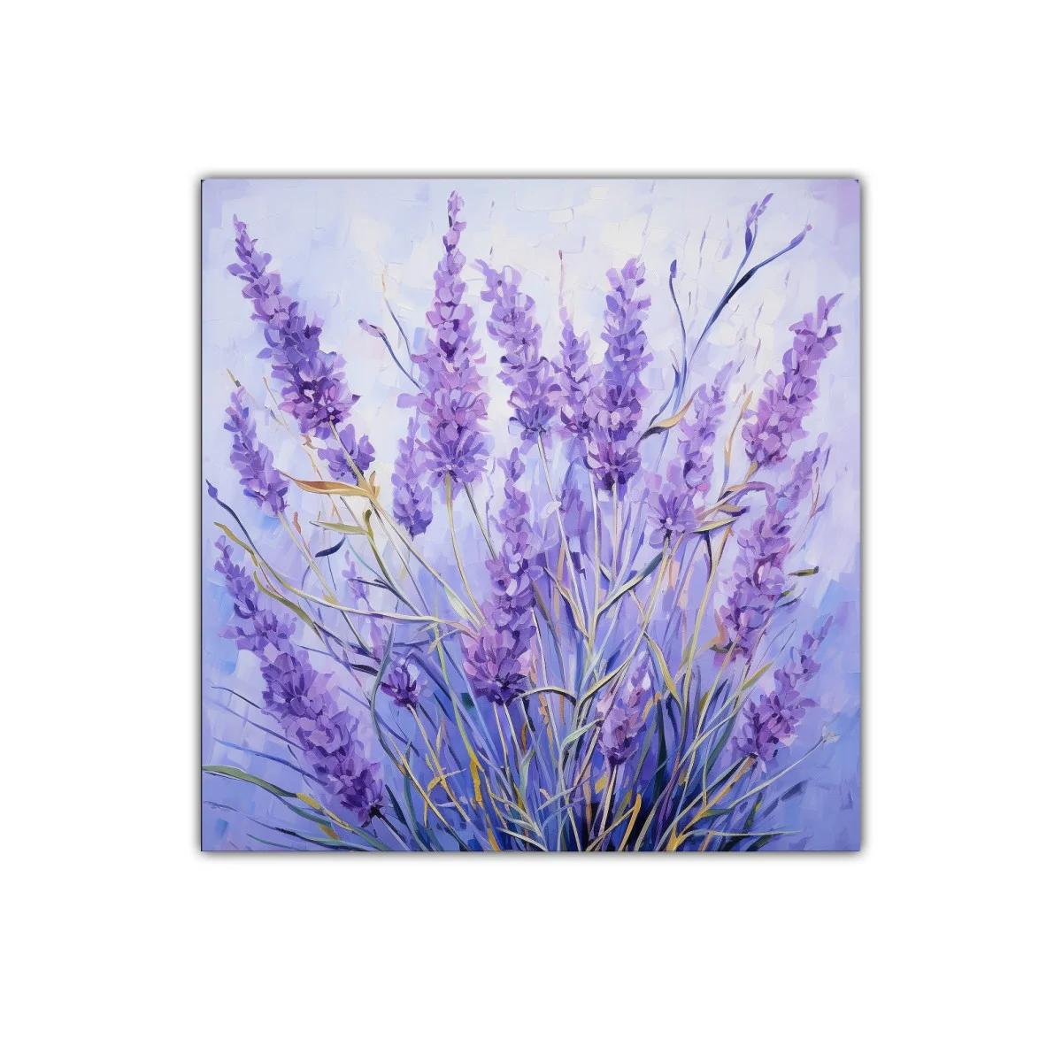 Elegancia y tranquilidad en ramo de lavanda púrpura — imagen principal