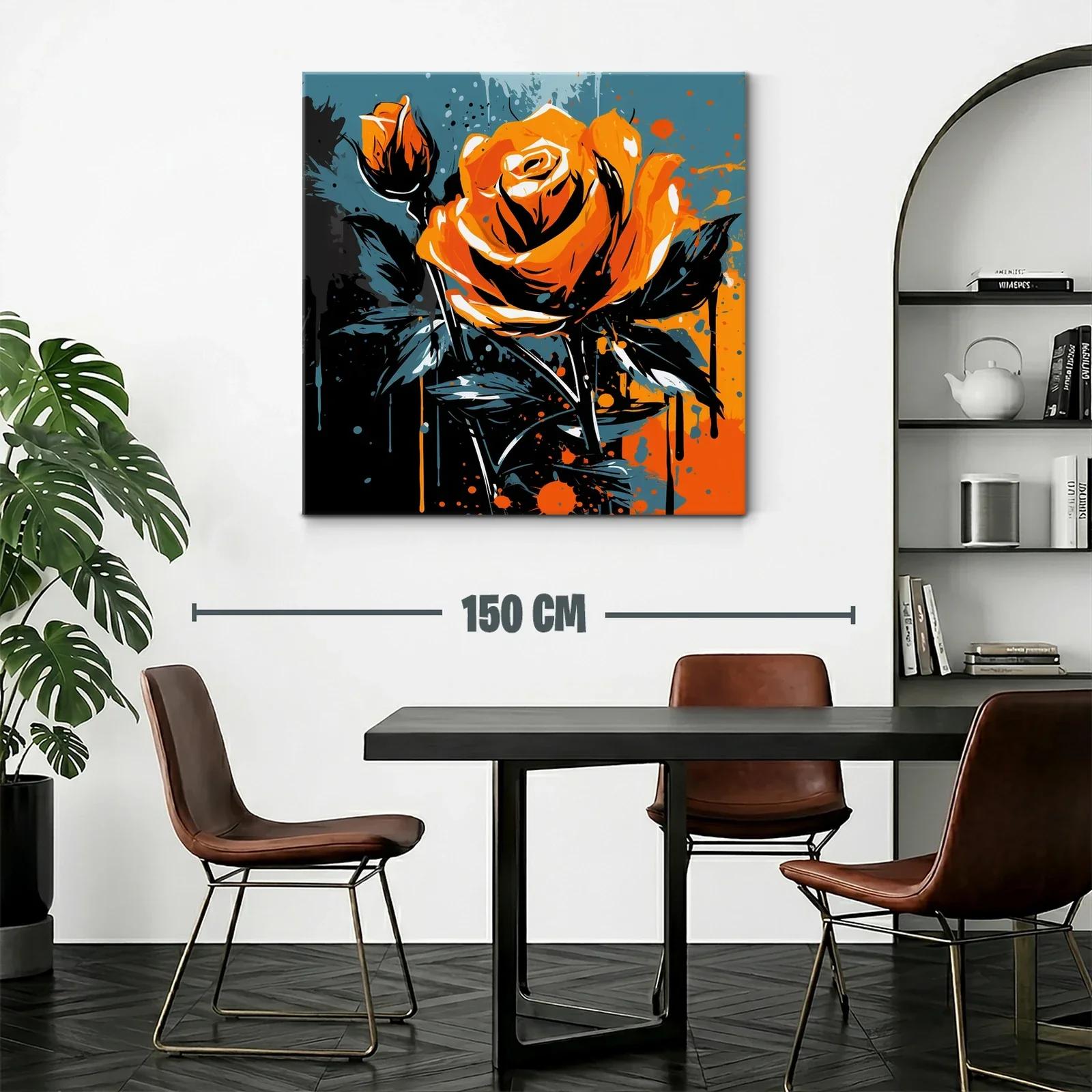 Rosa vibrante en tonos cálidos y contrastes dinámicos — miniatura 2