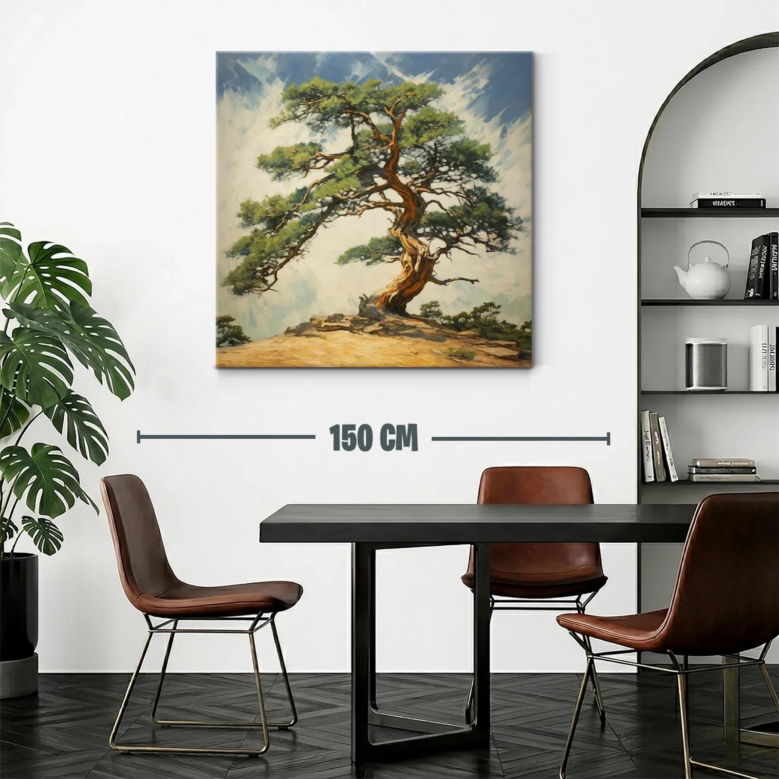 Árbol centenario en paisaje sereno y natural — miniatura 2