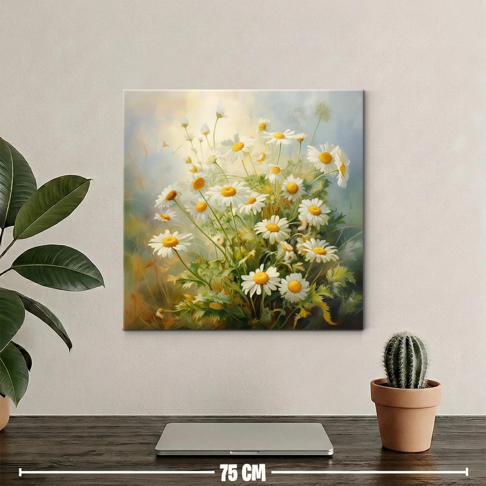 Ramo de margaritas en tonos suaves y luminosos — miniatura 2