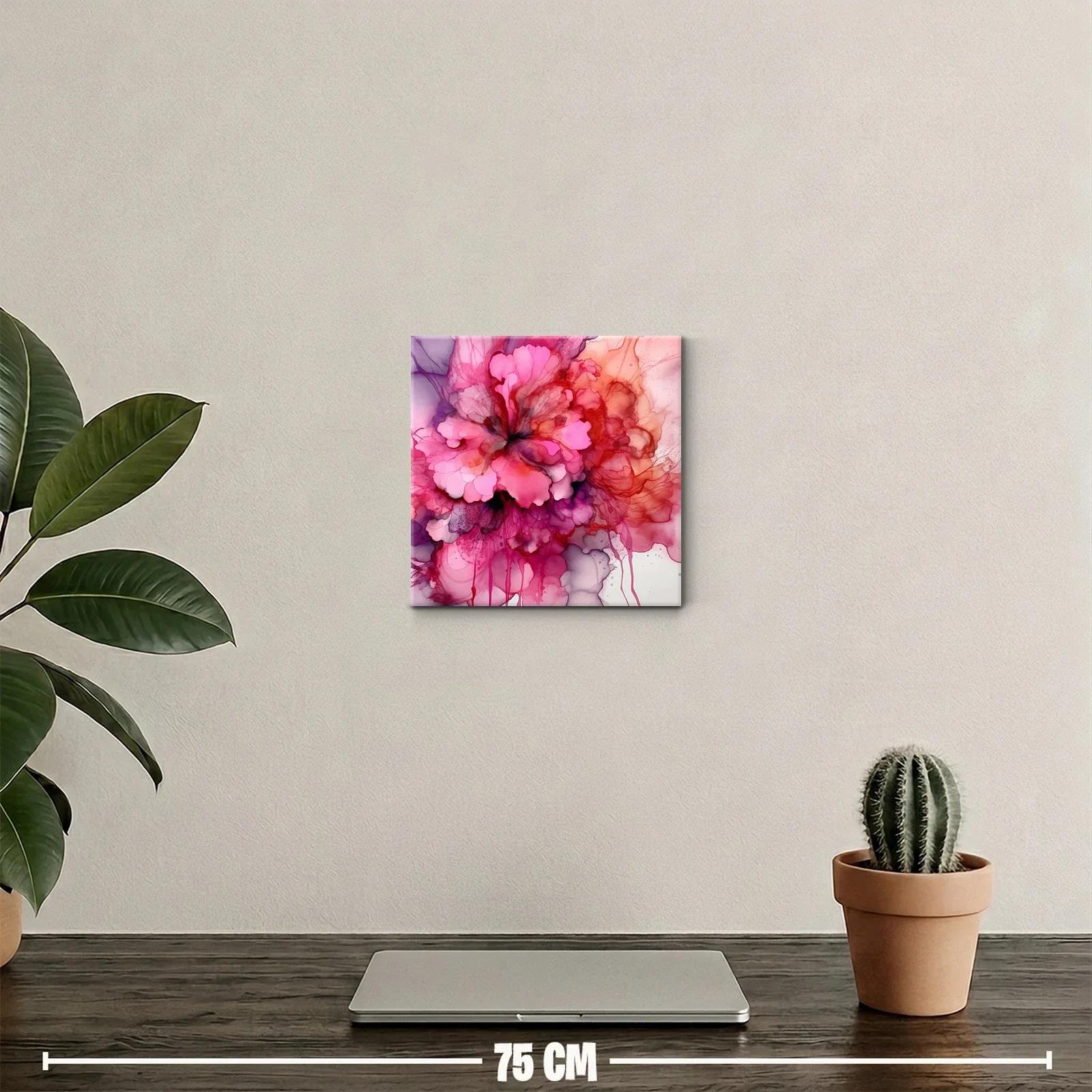 Explosión de colores en flor abstracta vibrante — miniatura 2
