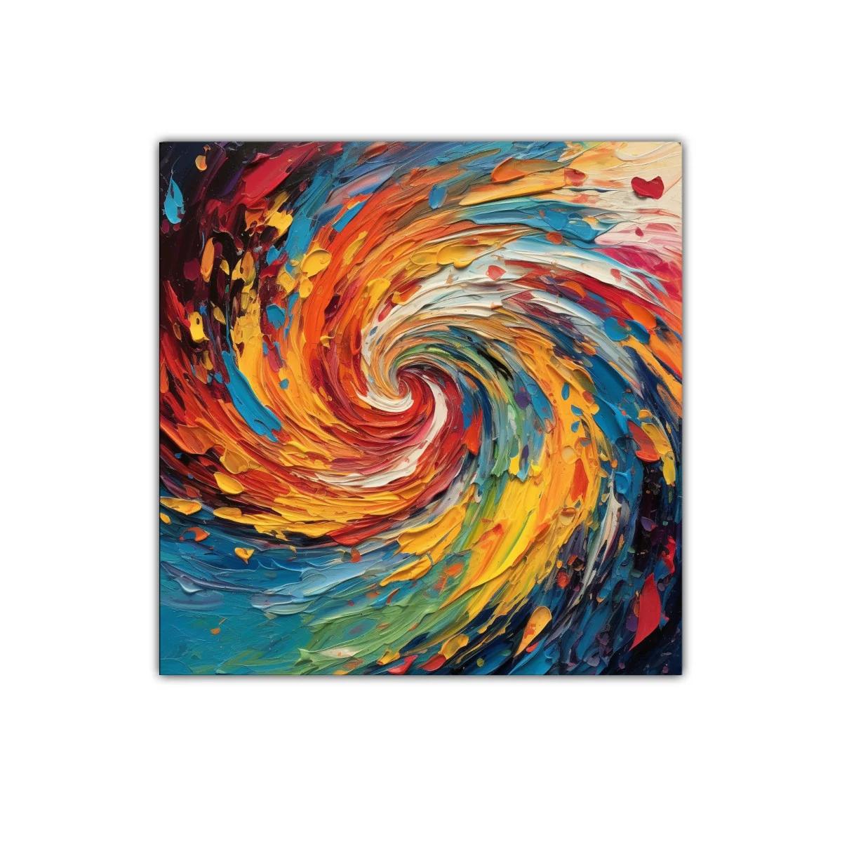 Vórtice de colores vibrantes que llena de energía tus espacios — imagen principal