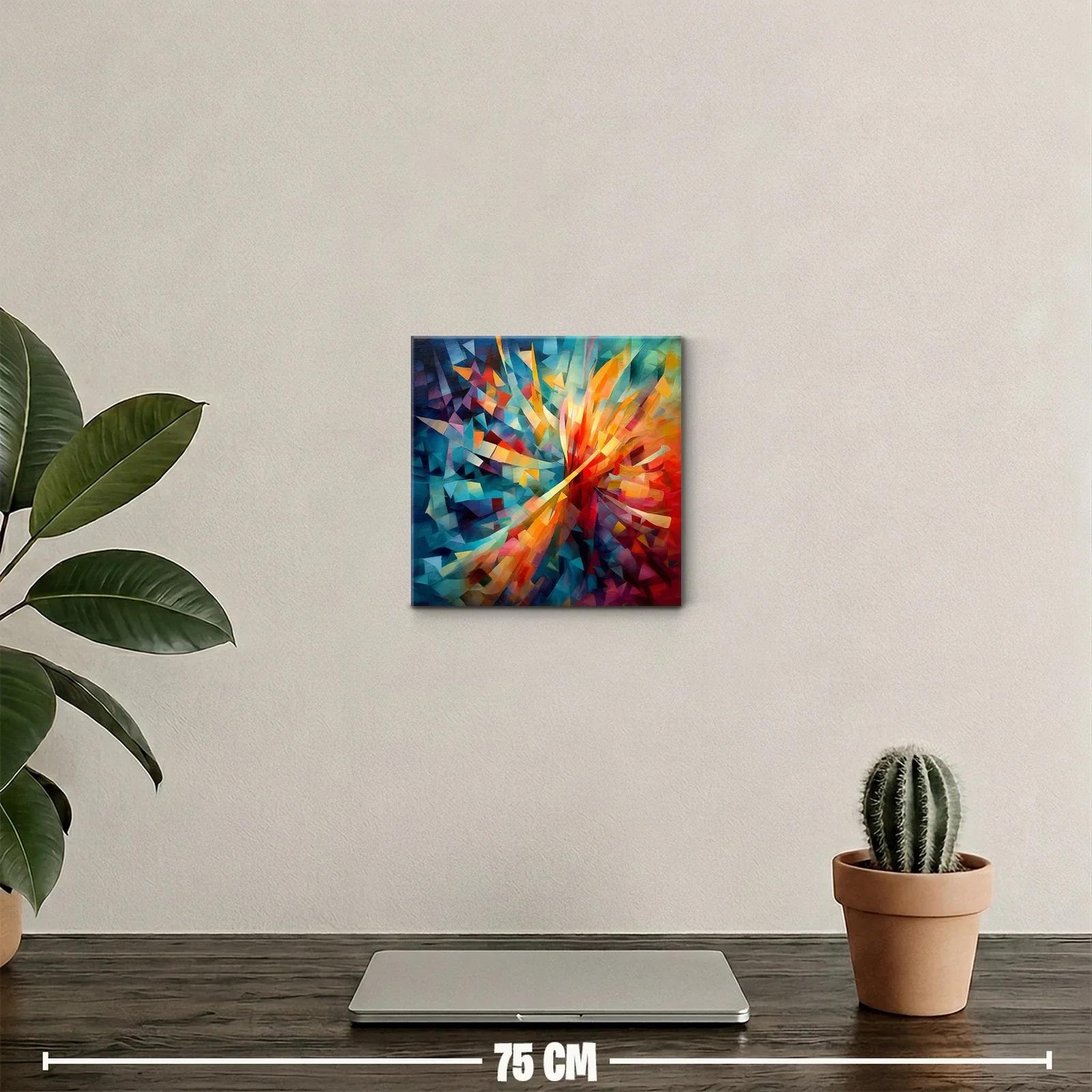 Explosión de color abstracto con energía vibrante — miniatura 2