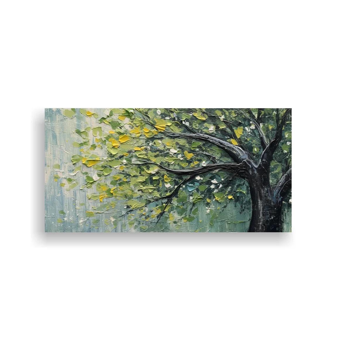 Cuadro árbol frondoso de copa extendida — imagen principal