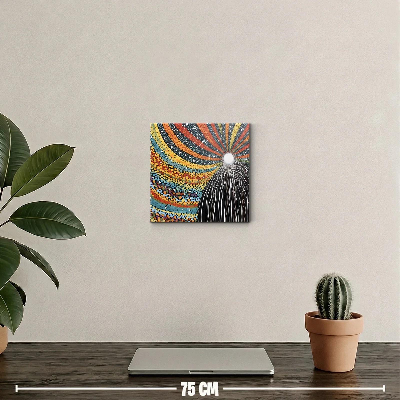 Explosión de color y energía en composición vibrante — miniatura 2