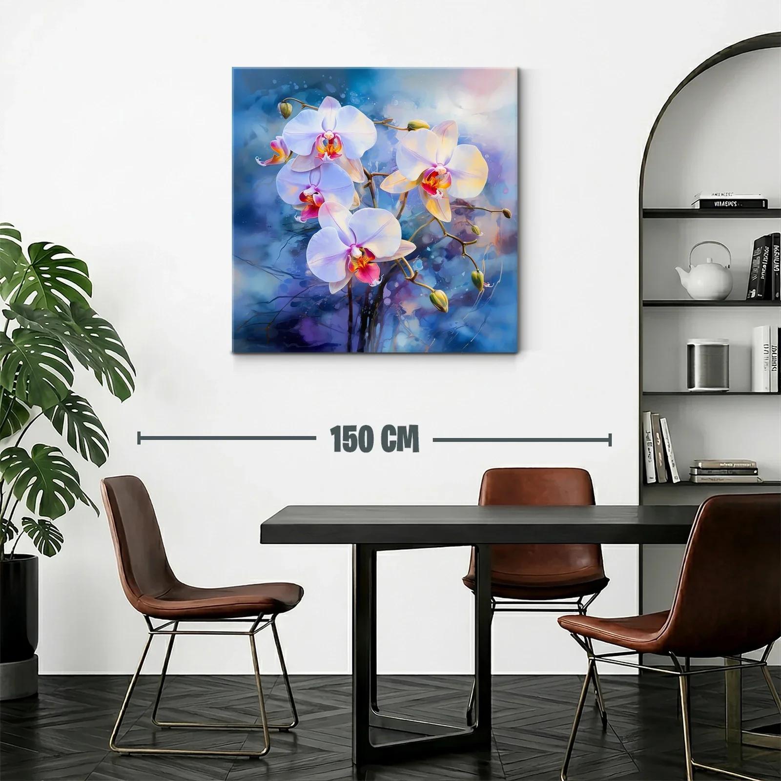 Orquídeas blancas en ambiente onírico y sereno — miniatura 2