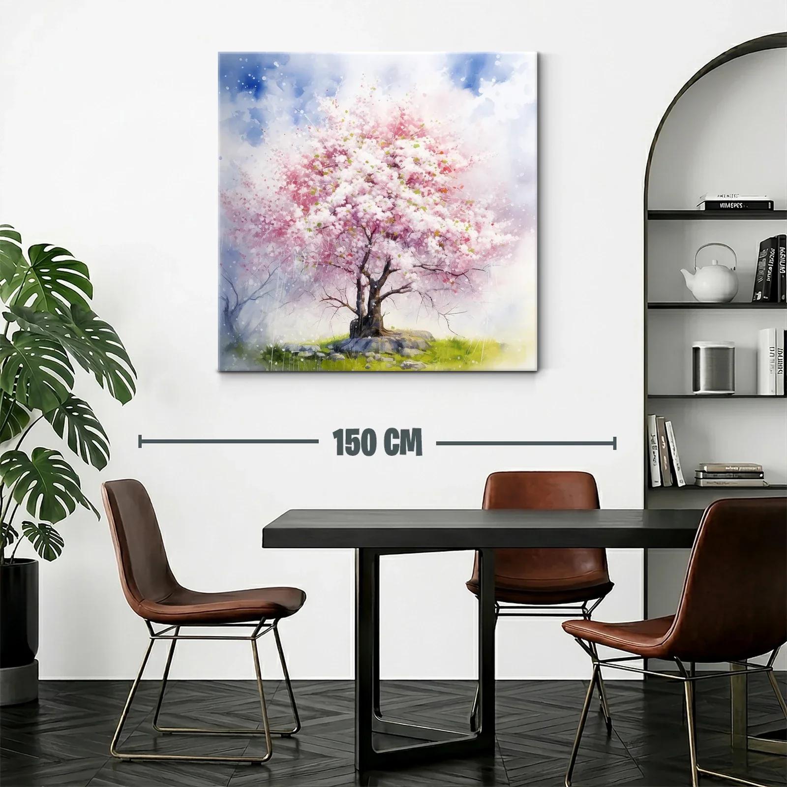 Árbol floreciente con tonos suaves y delicados — miniatura 2