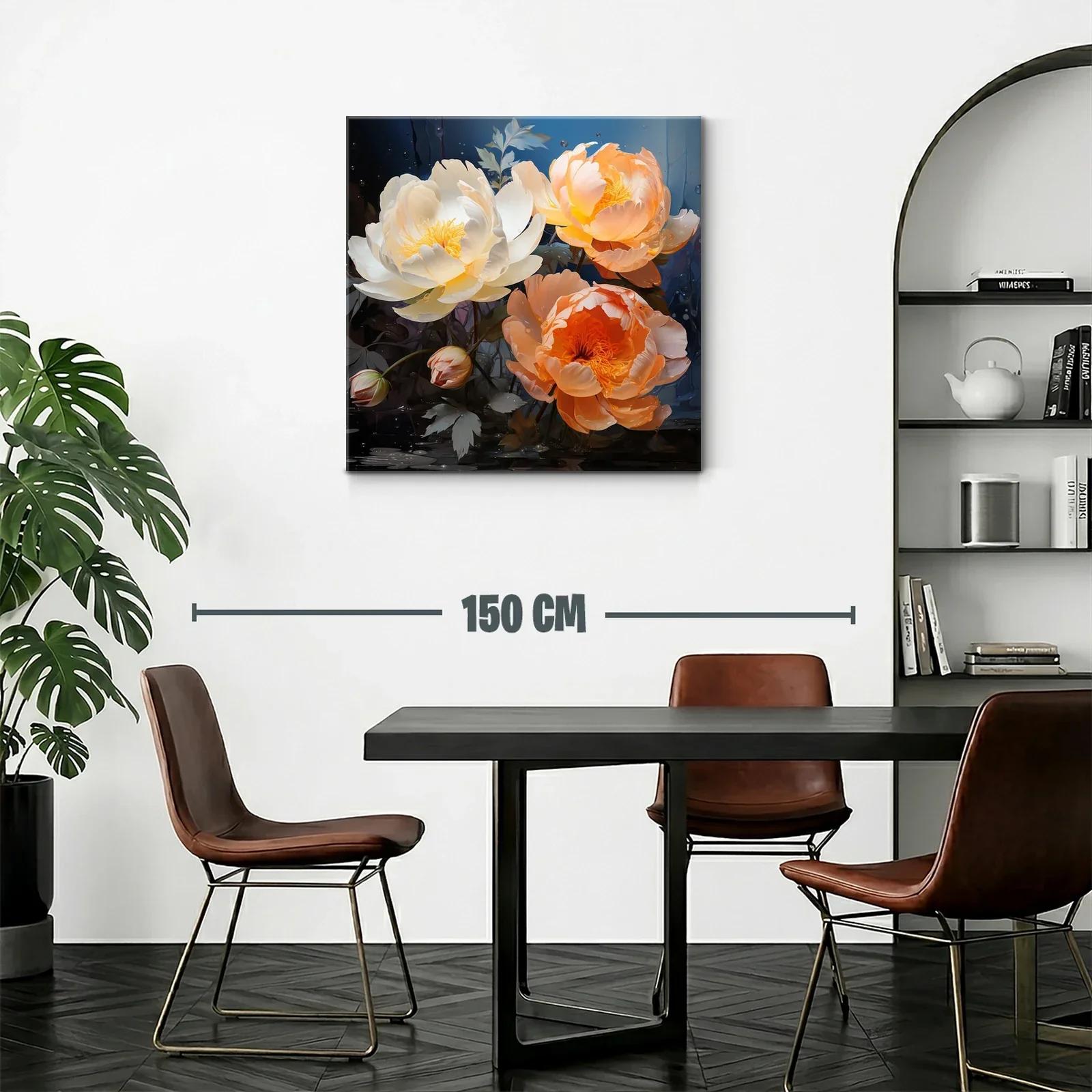 Elegancia floral en tonos cálidos y suaves — miniatura 2