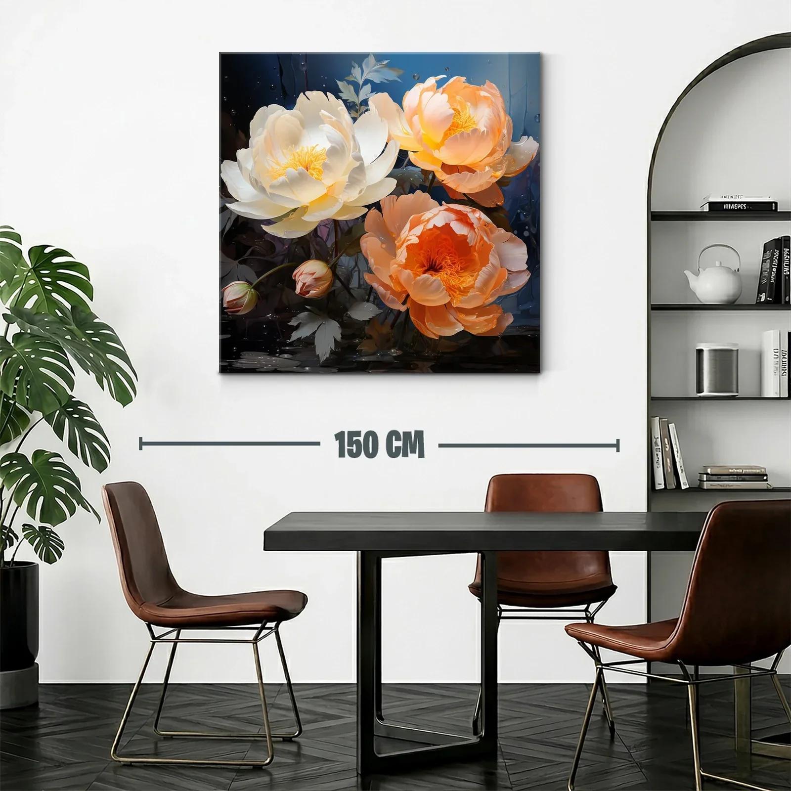 Elegancia floral en tonos cálidos y suaves — miniatura 2