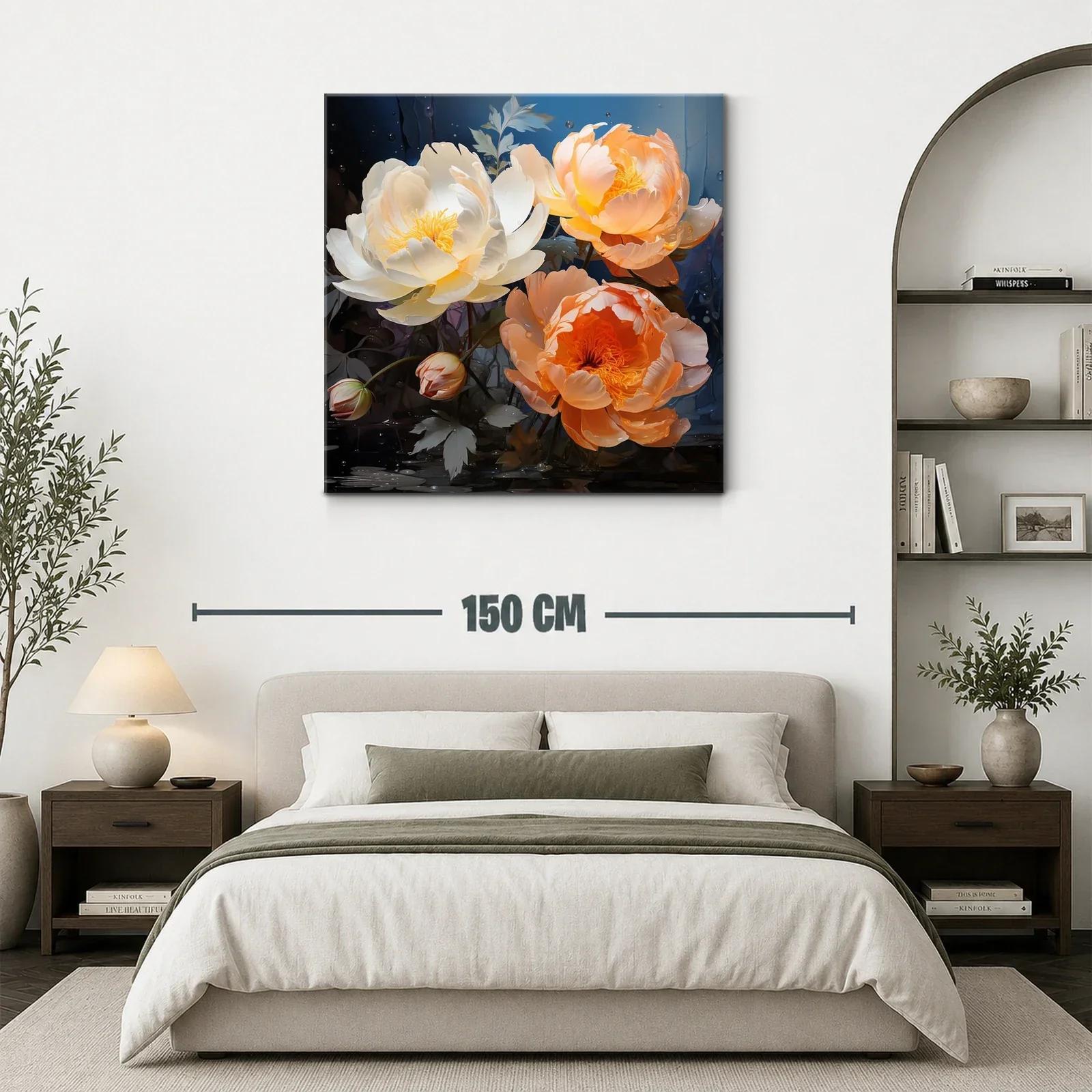 Elegancia floral en tonos cálidos y suaves — miniatura 3