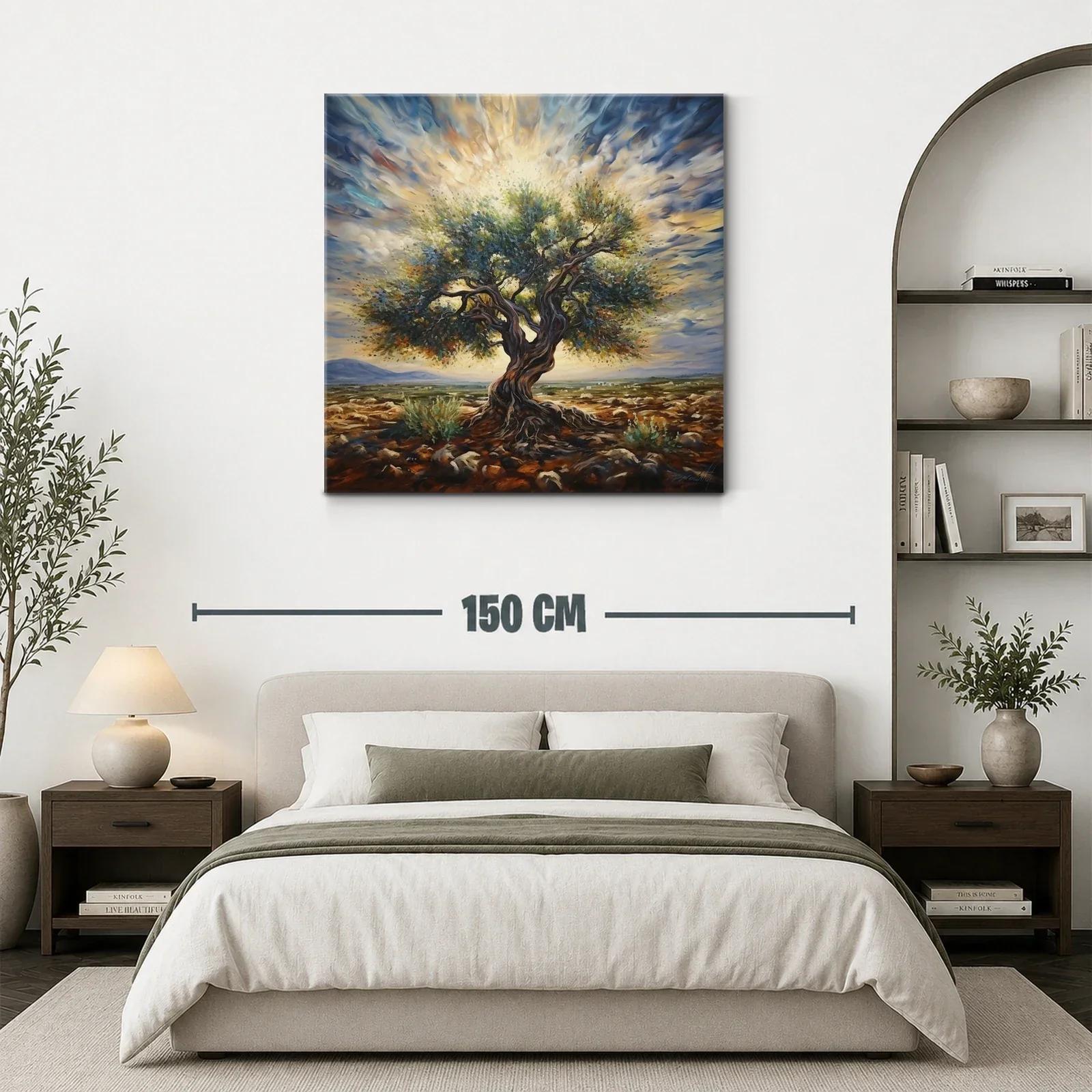 Árbol de vida con luz radiante en paisaje sereno — miniatura 3