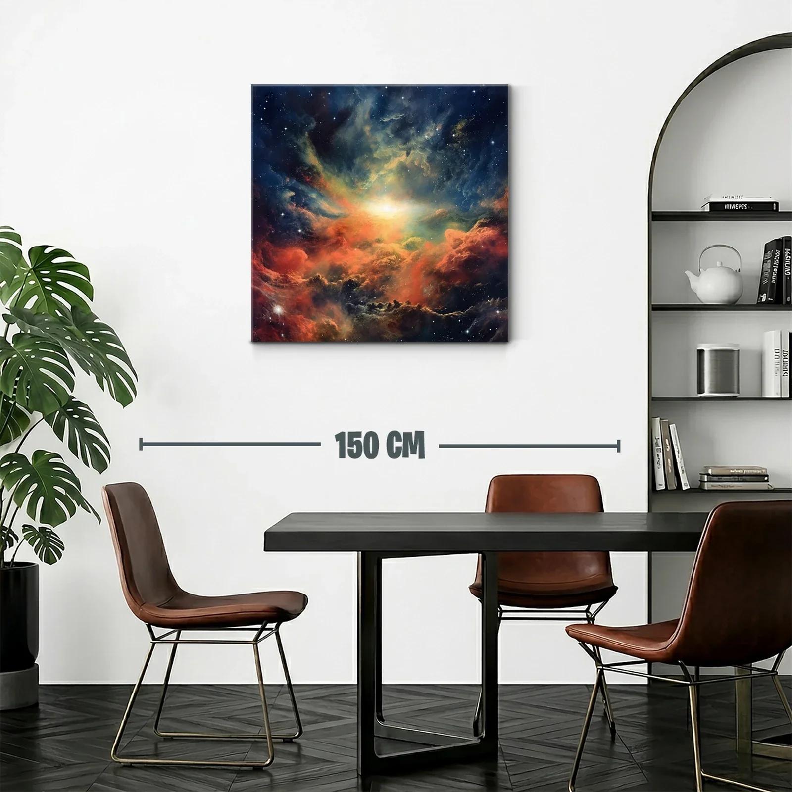 Explosión Cósmica en Cielo Estrellado Intenso — miniatura 2