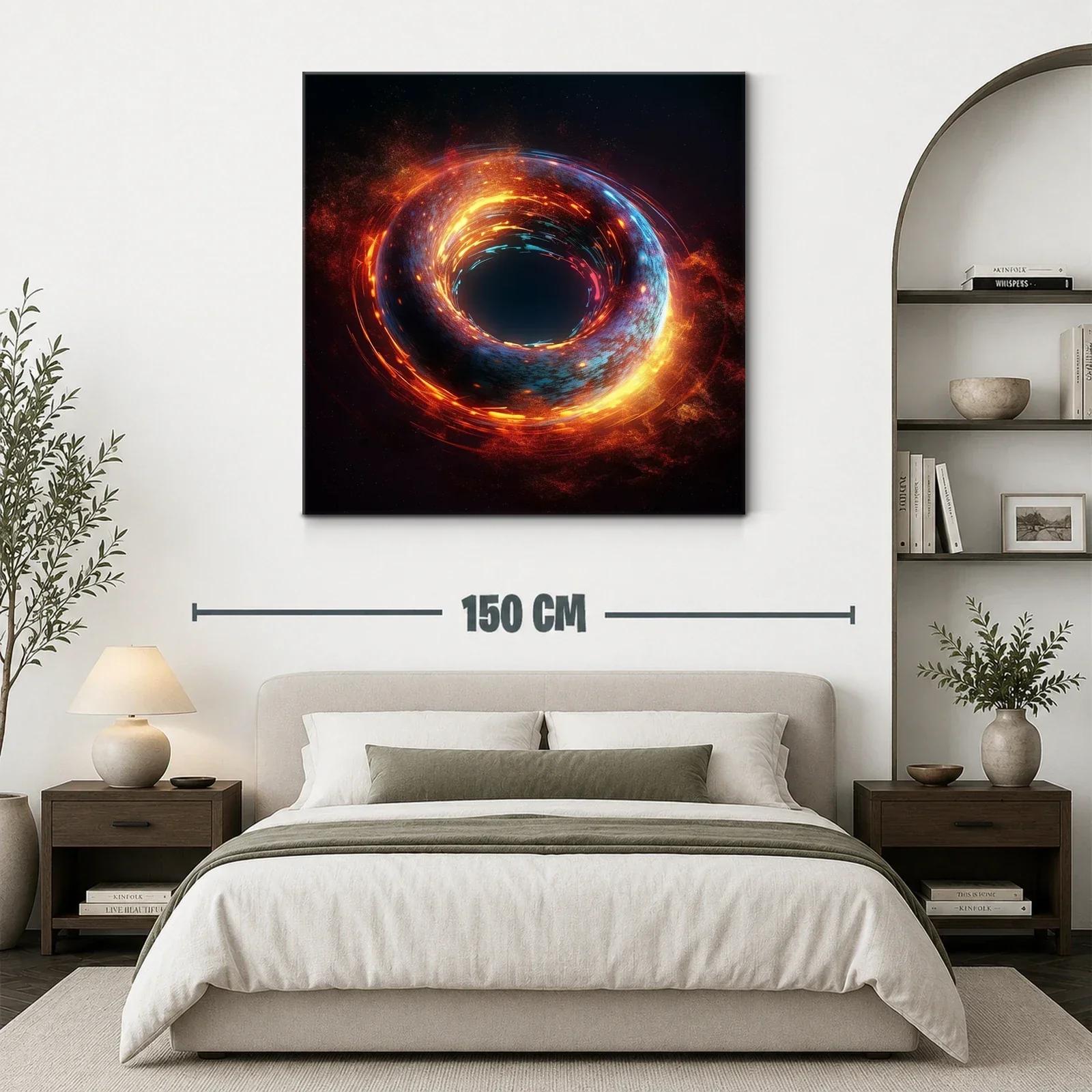 Explosión de energía cósmica en espiral vibrante — miniatura 3