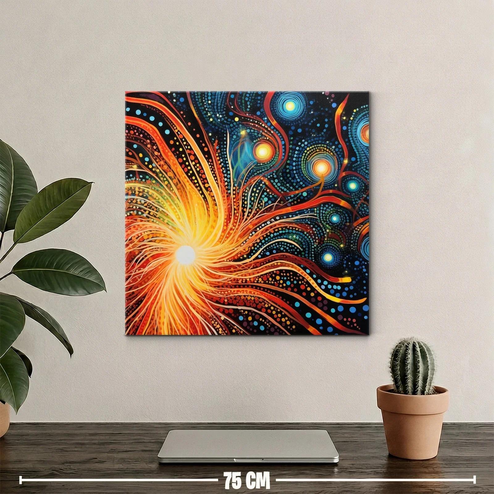 Explosión de luces y energía en movimiento circular — miniatura 2