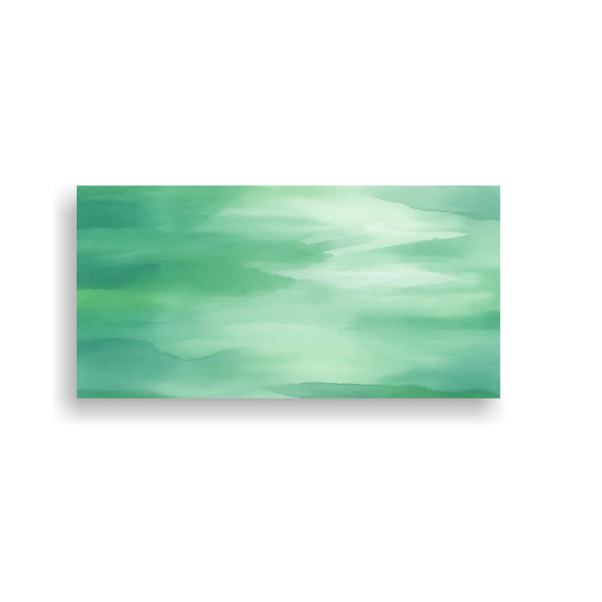 Cuadro lavado de color verde agua