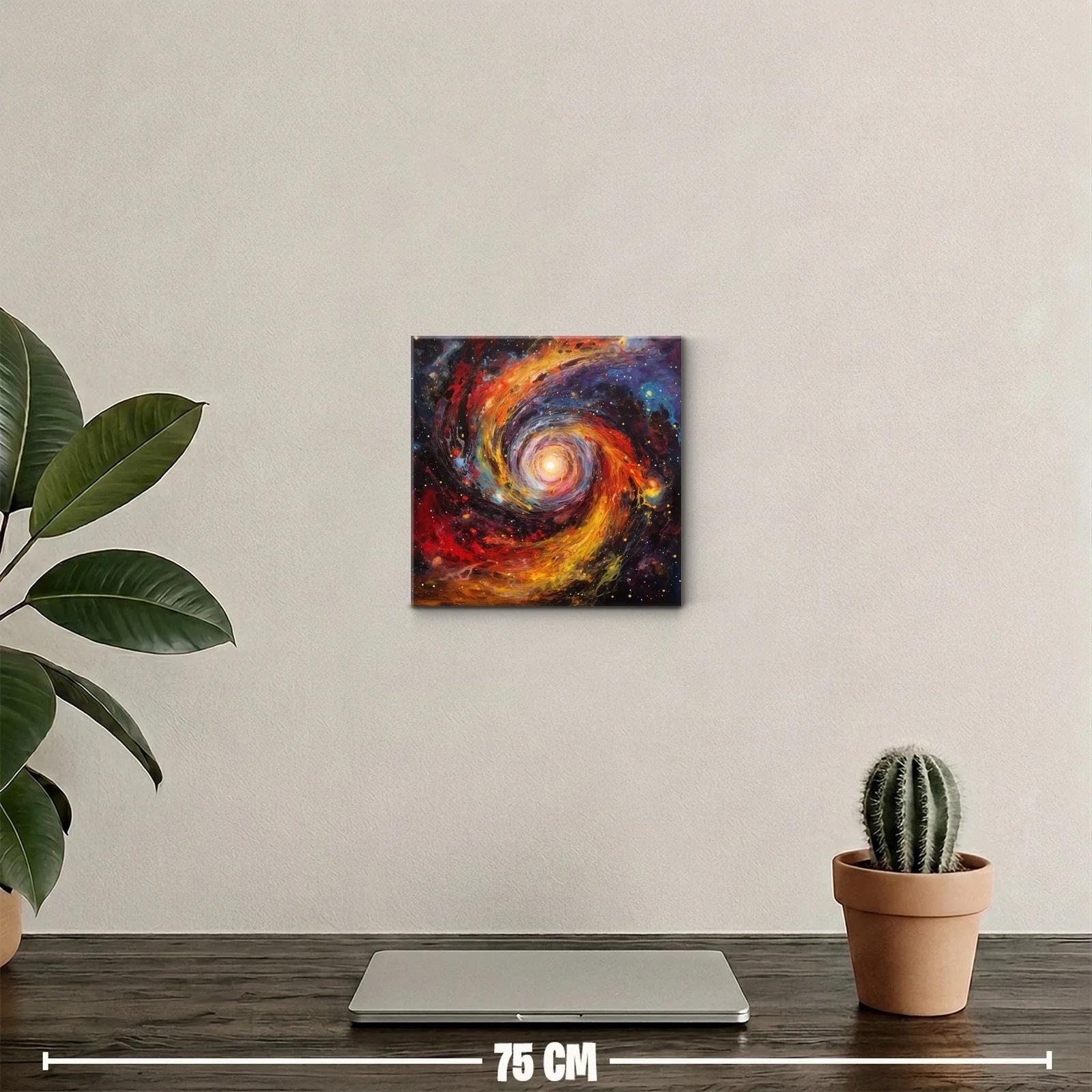 Tormenta de luz en espiral cósmica vibrante — miniatura 2