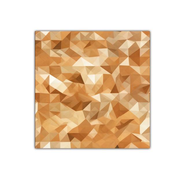 Composición geométrica en tonos cálidos y terrosos