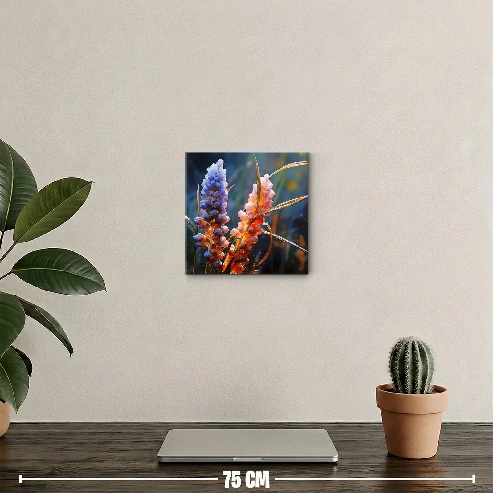 Elegancia natural de flores en tonalidades cálidas y frías — miniatura 2