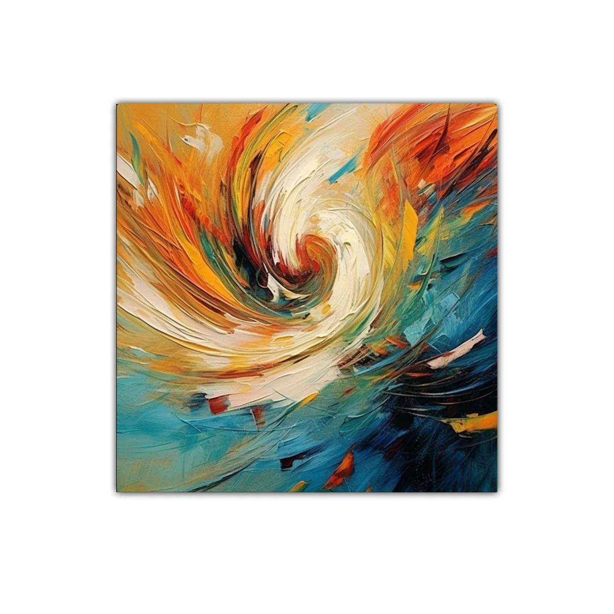 Estallido de colores vibrantes en remolino dinámico — imagen principal