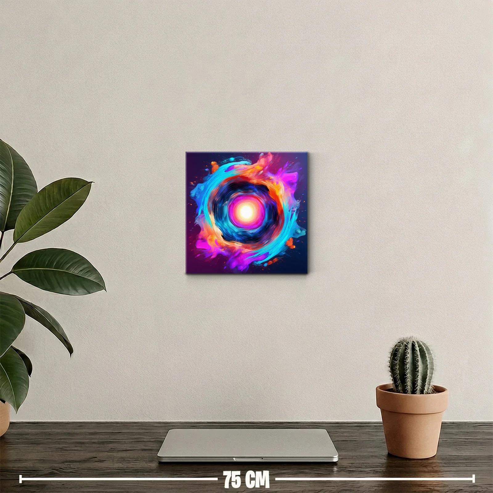 Explosión de colores vibrantes en espiral dinámica — miniatura 2