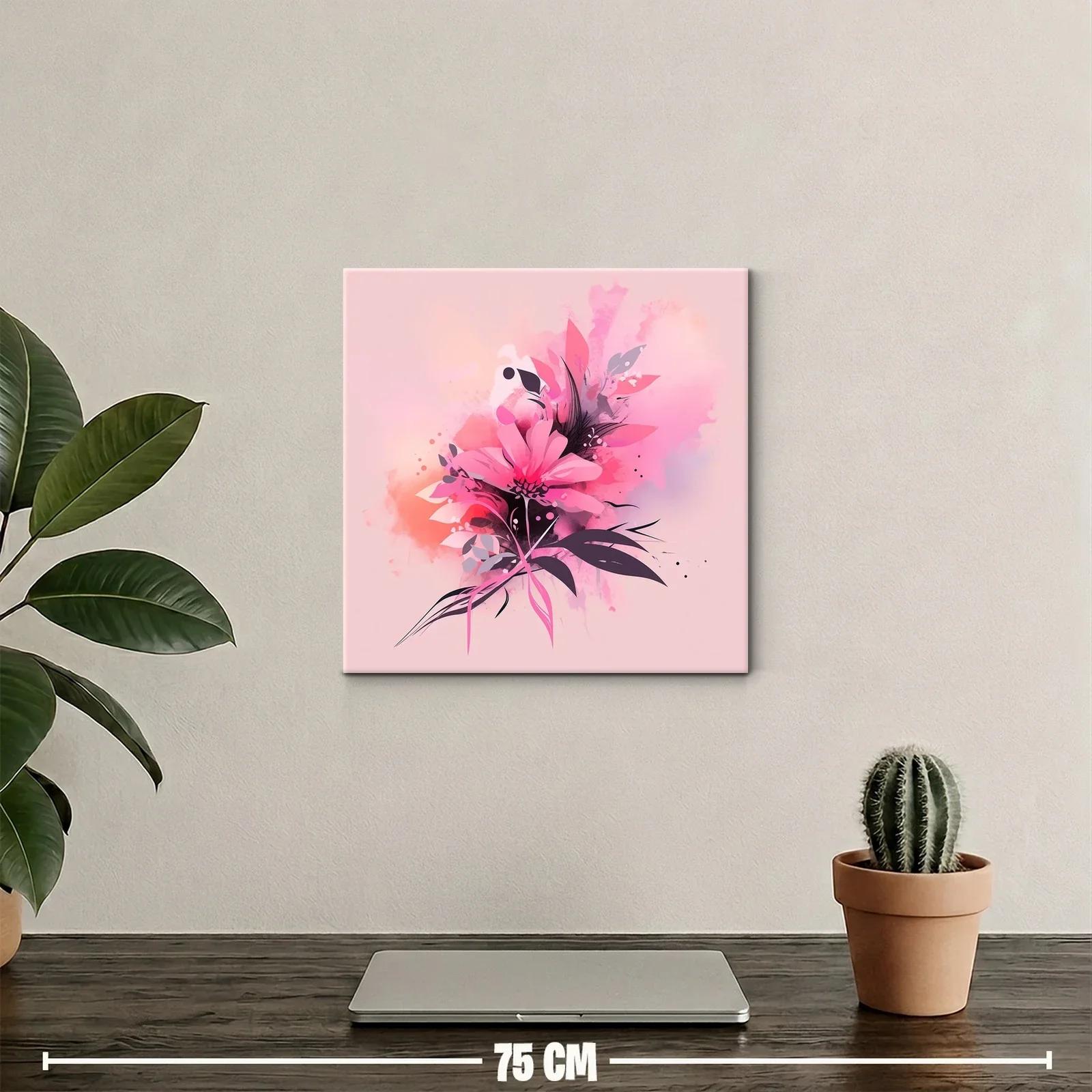 Composición Floral en Tonos Rosados y Lavanda — miniatura 2