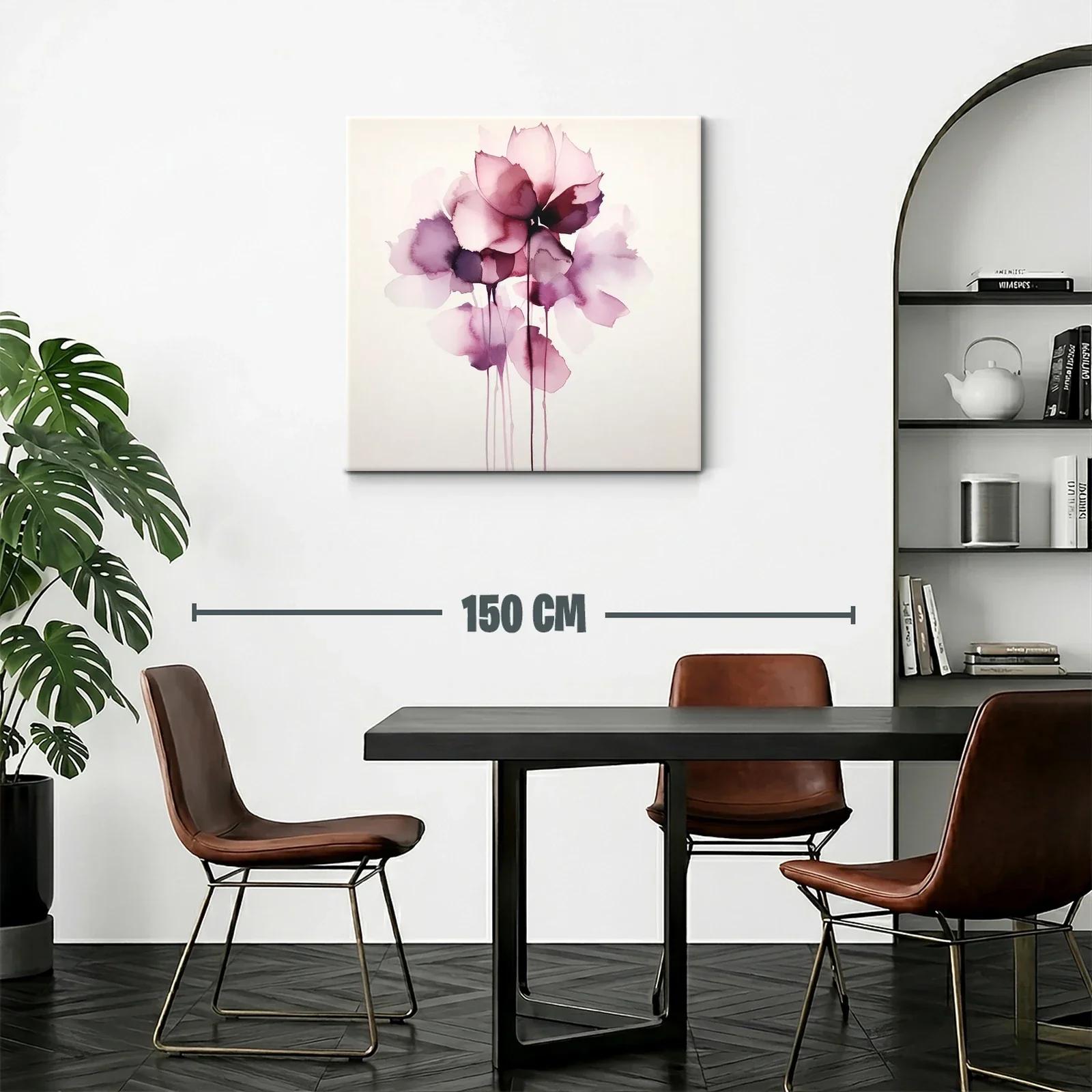 Flor abstracta en tonos cálidos y delicados — miniatura 2