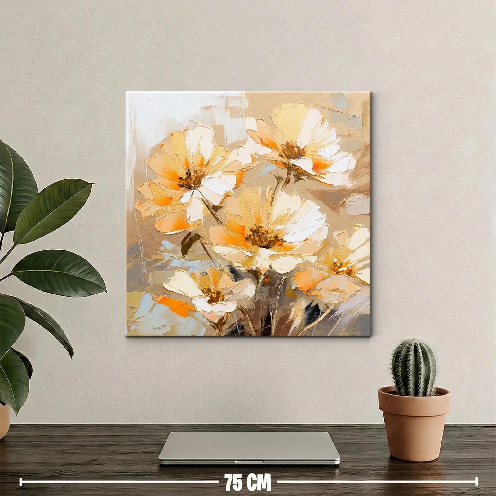 Flores luminosas en tonos cálidos y suaves — miniatura 2
