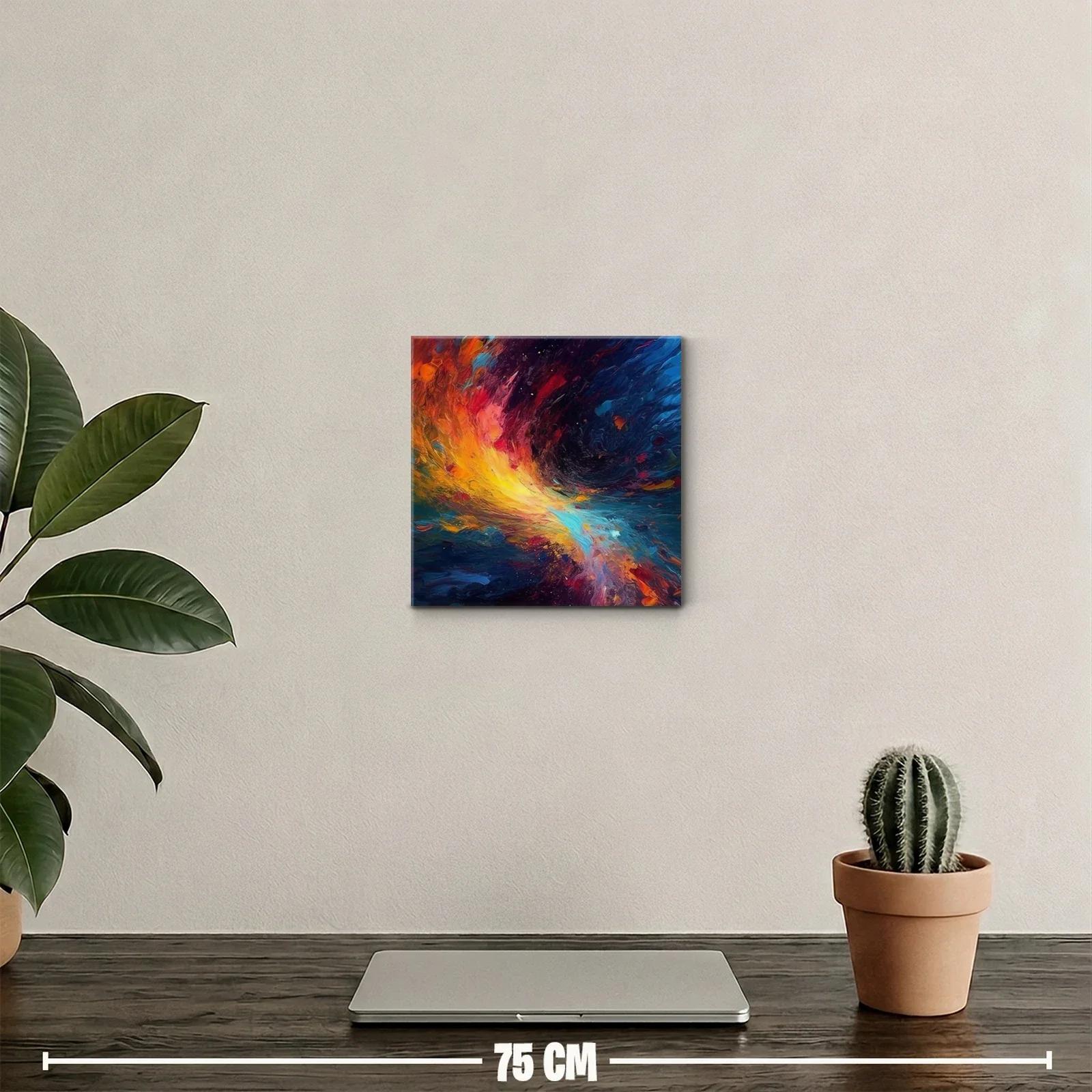 Explosión de color en composición abstracta vibrante — miniatura 2
