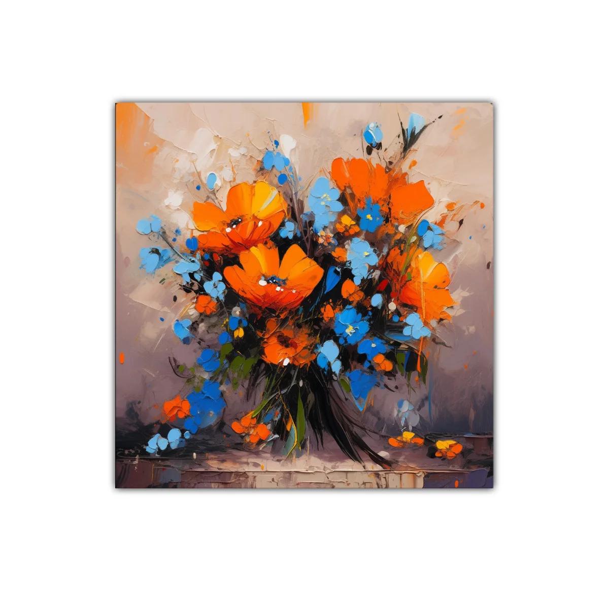 Exuberante ramo de flores vibrantes y coloridas — imagen principal