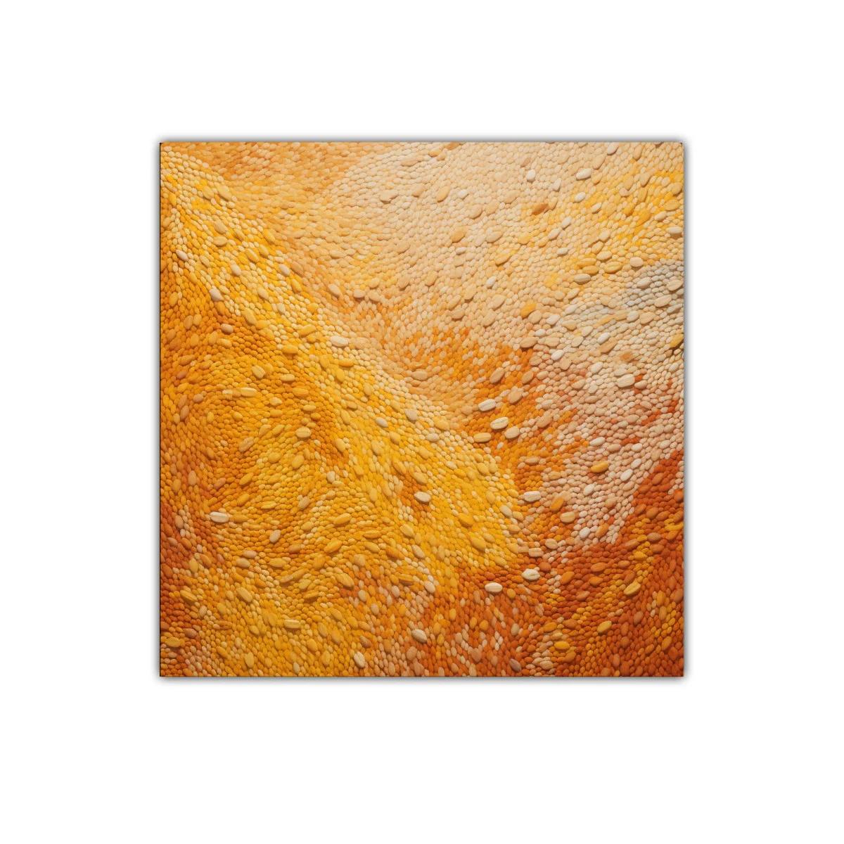 Cuadro decorativo en tonos cálidos y textura envolvente — imagen principal