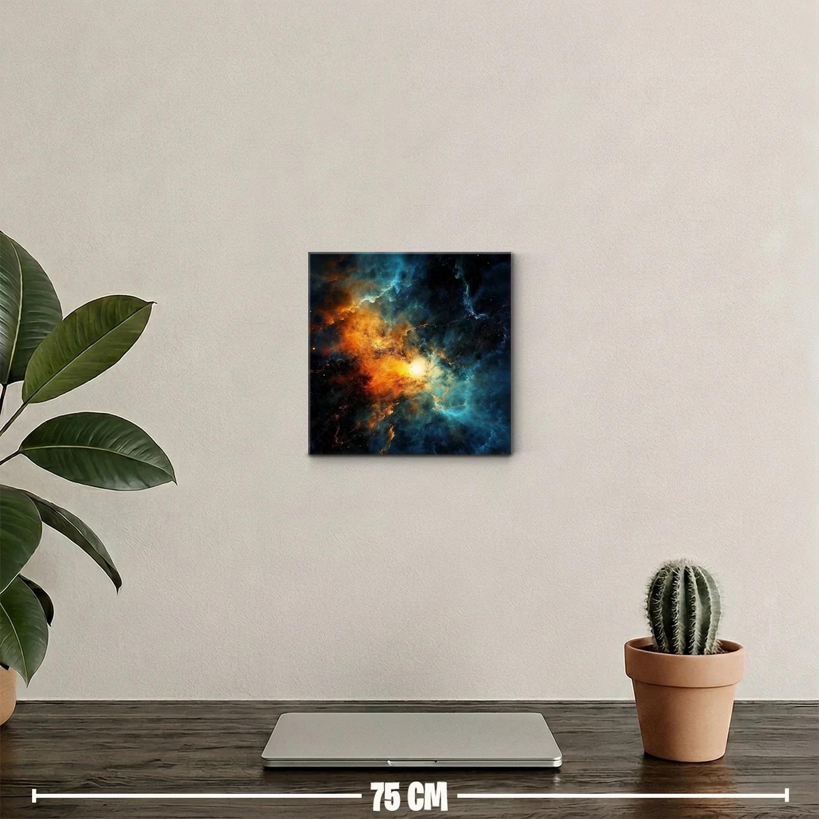 Explosión de colores cósmicos en nebulosa vibrante — miniatura 2