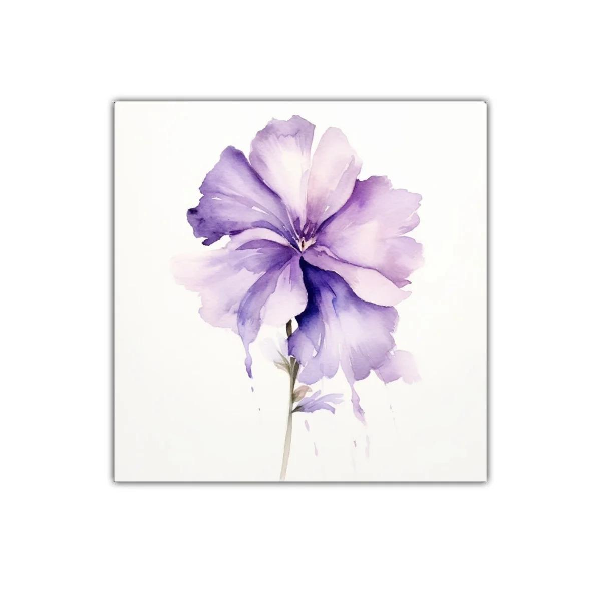 Flor delicada en tonos lavanda para decoración elegante