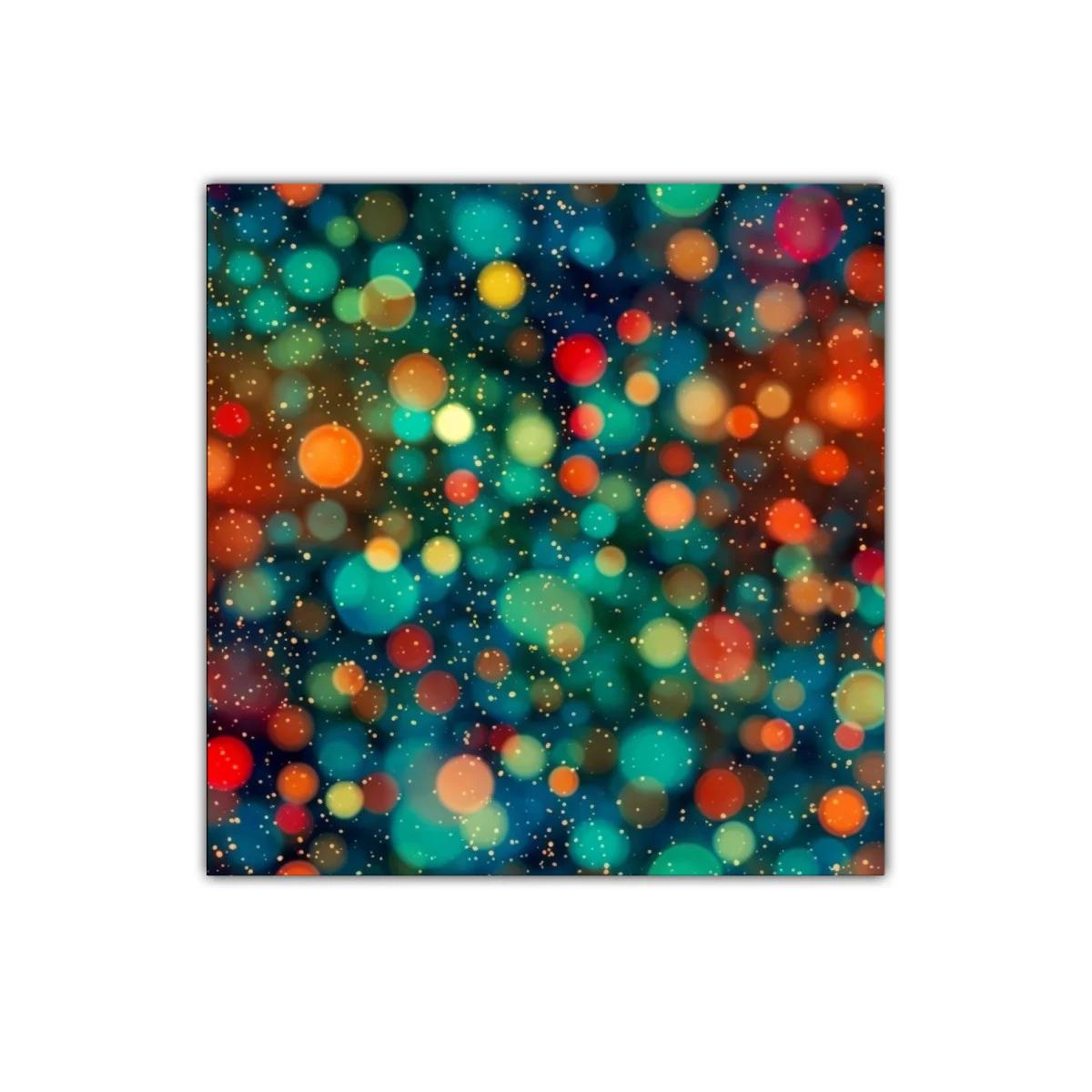 Cuadro abstracto con luces de colores brillantes y vibrantes — imagen principal