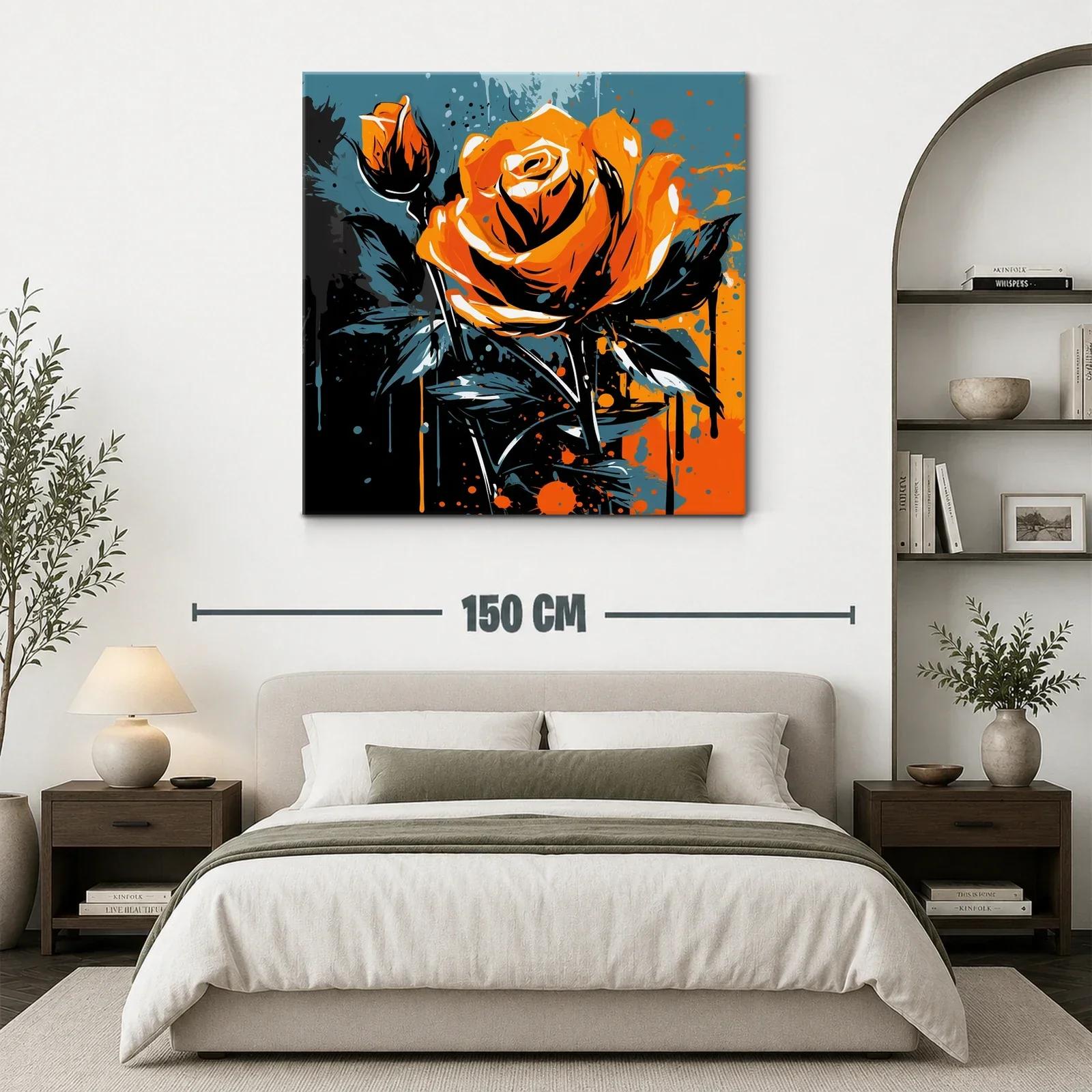 Rosa vibrante en tonos cálidos y contrastes dinámicos — miniatura 3
