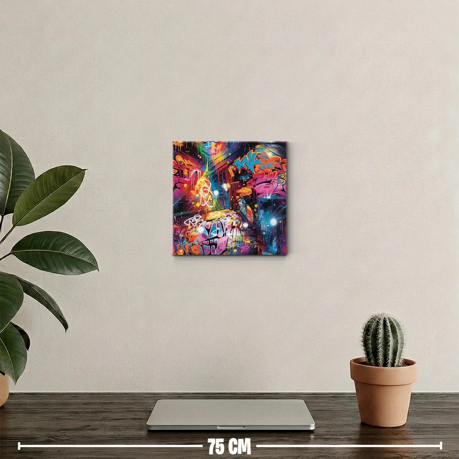 Explosión urbana de color y energía vibrante — miniatura 2