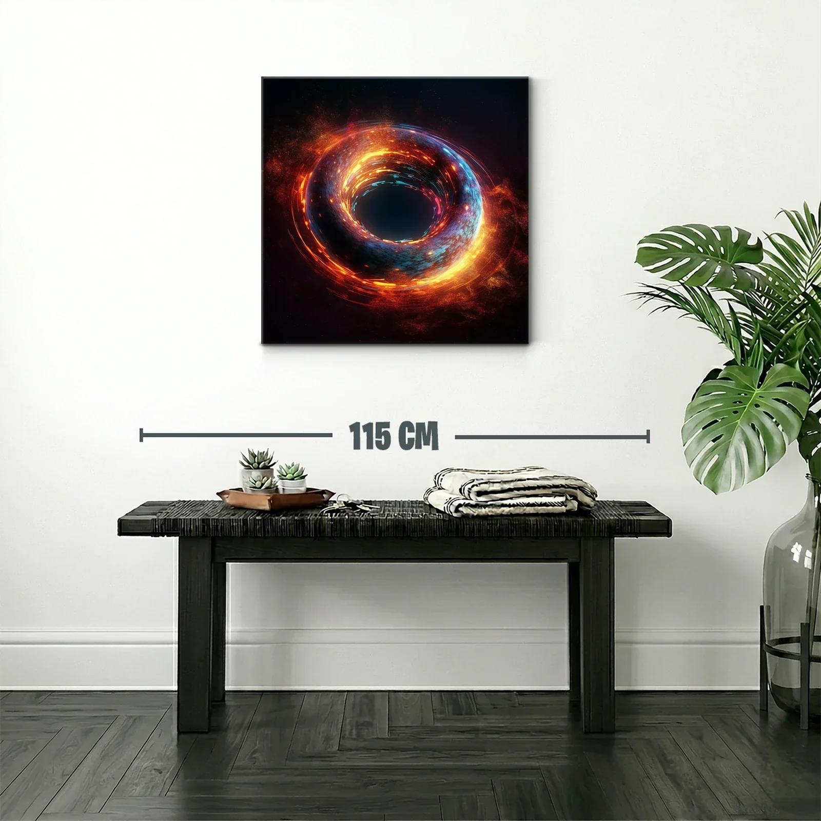 Explosión de energía cósmica en espiral vibrante — miniatura 2